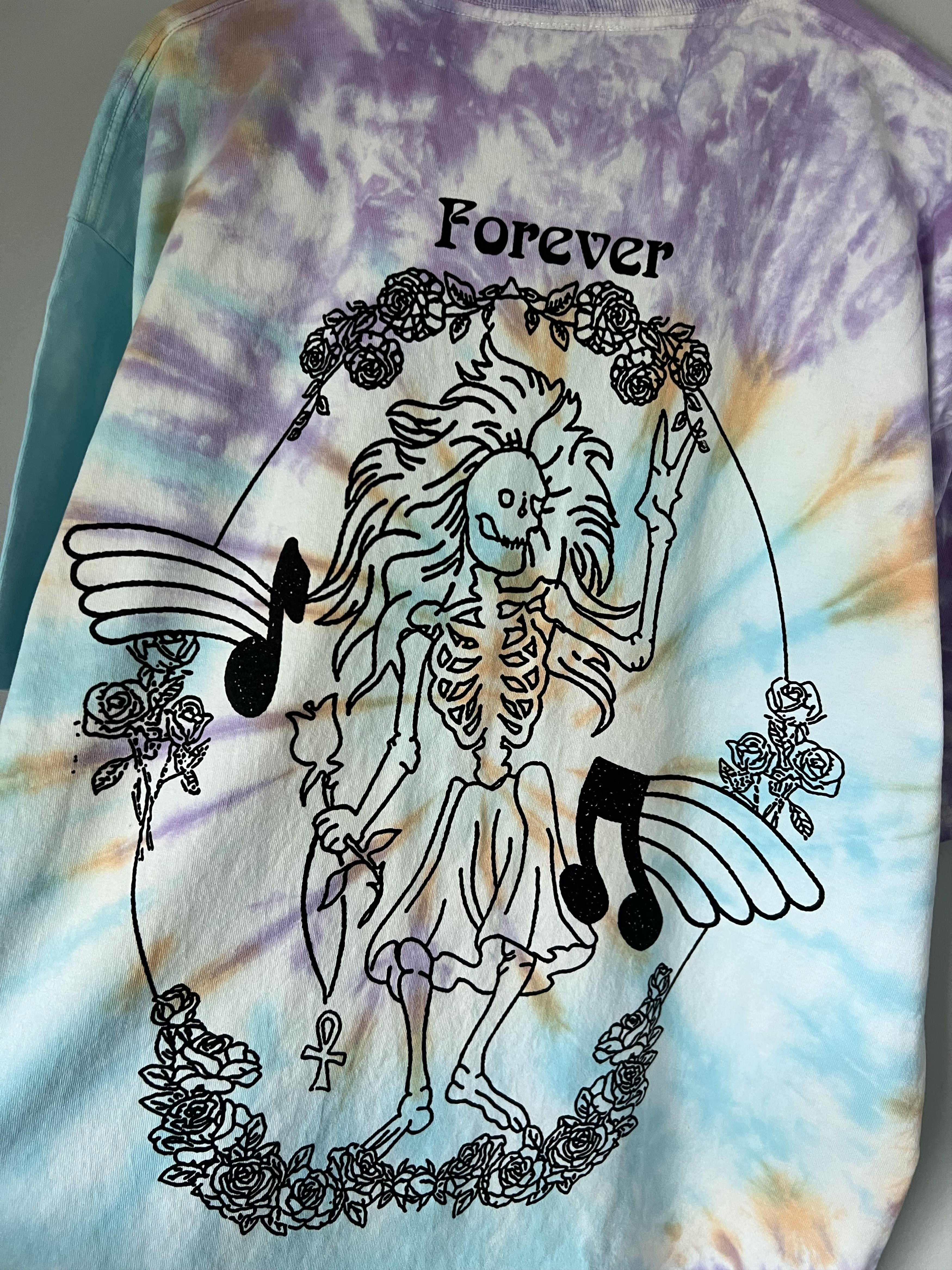 Grateful Dead × Online Ceramics Online Ceramics Jerry Garcia Rosebud Tie Dye Tee Size US L / EU 52-54 / 3 - 5 Thumbnail
