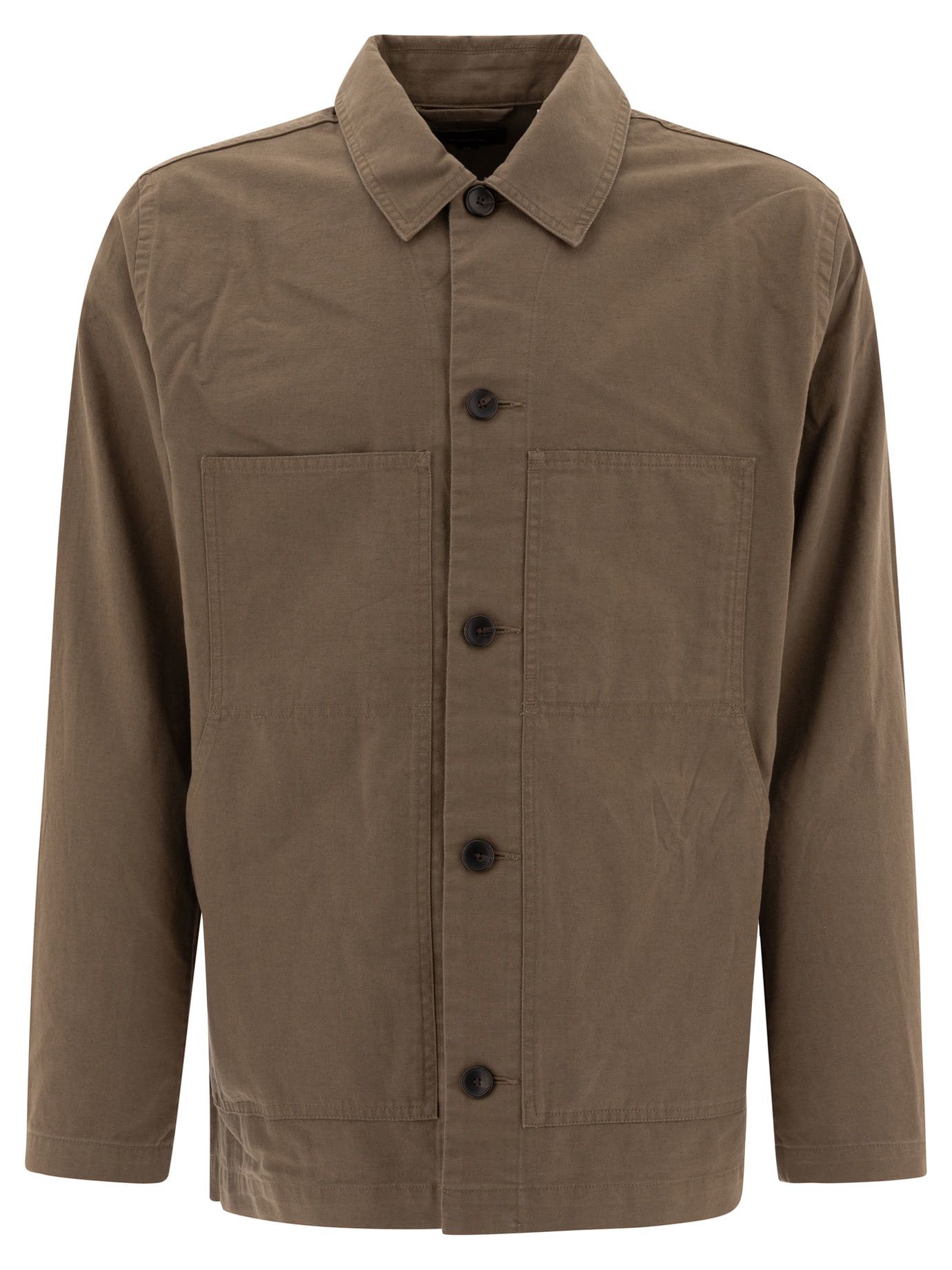 Vince Vince. Cotton And Linen Utility Jacket tag size S Men - USA Duties Paid Size US S / EU 44-46 / 1 - 1 Thumbnail