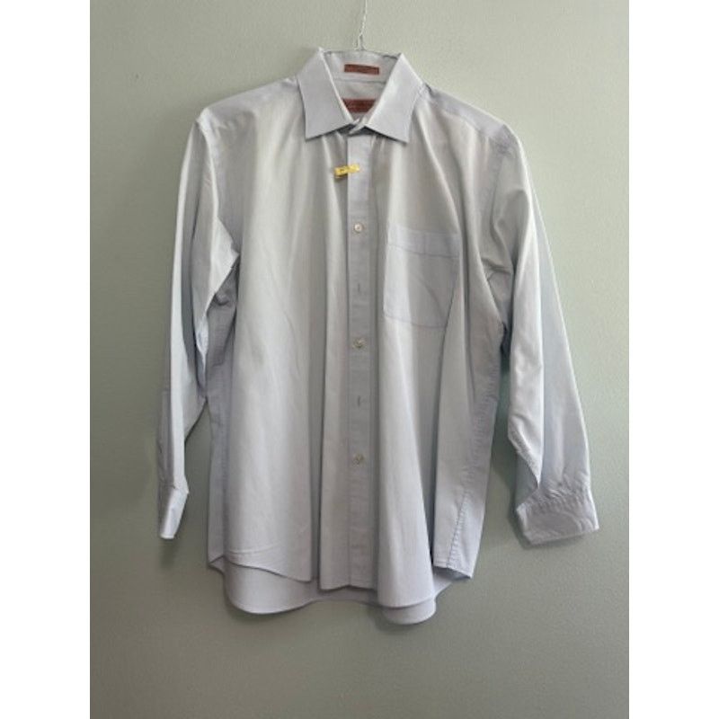 Henry Grethel Henry Grethel light blue regular fit button down size 16.5 Size US L / EU 52-54 / 3 - 2 Thumbnail