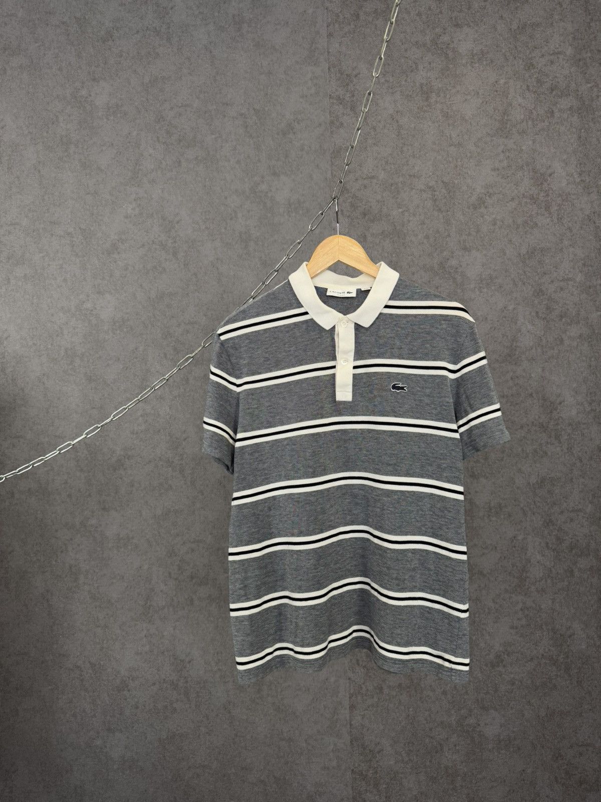 Designer × Lacoste Lacoste luxury designer logo polo tee Size US L / EU 52-54 / 3 - 1 Thumbnail