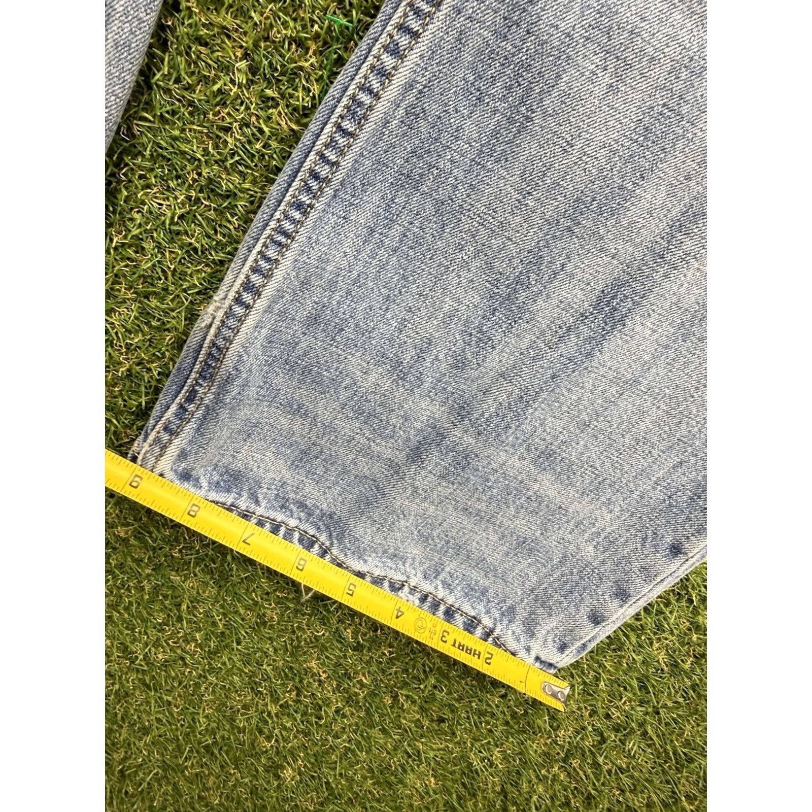 American Eagle Outfitters American Eagle Jeans Mens 36x32 Mid Rise Bootcut Light Wash Denim 5-Pocket Regular Fit Blue Jeans Mens Size US 36 / EU 52 - 5 Thumbnail
