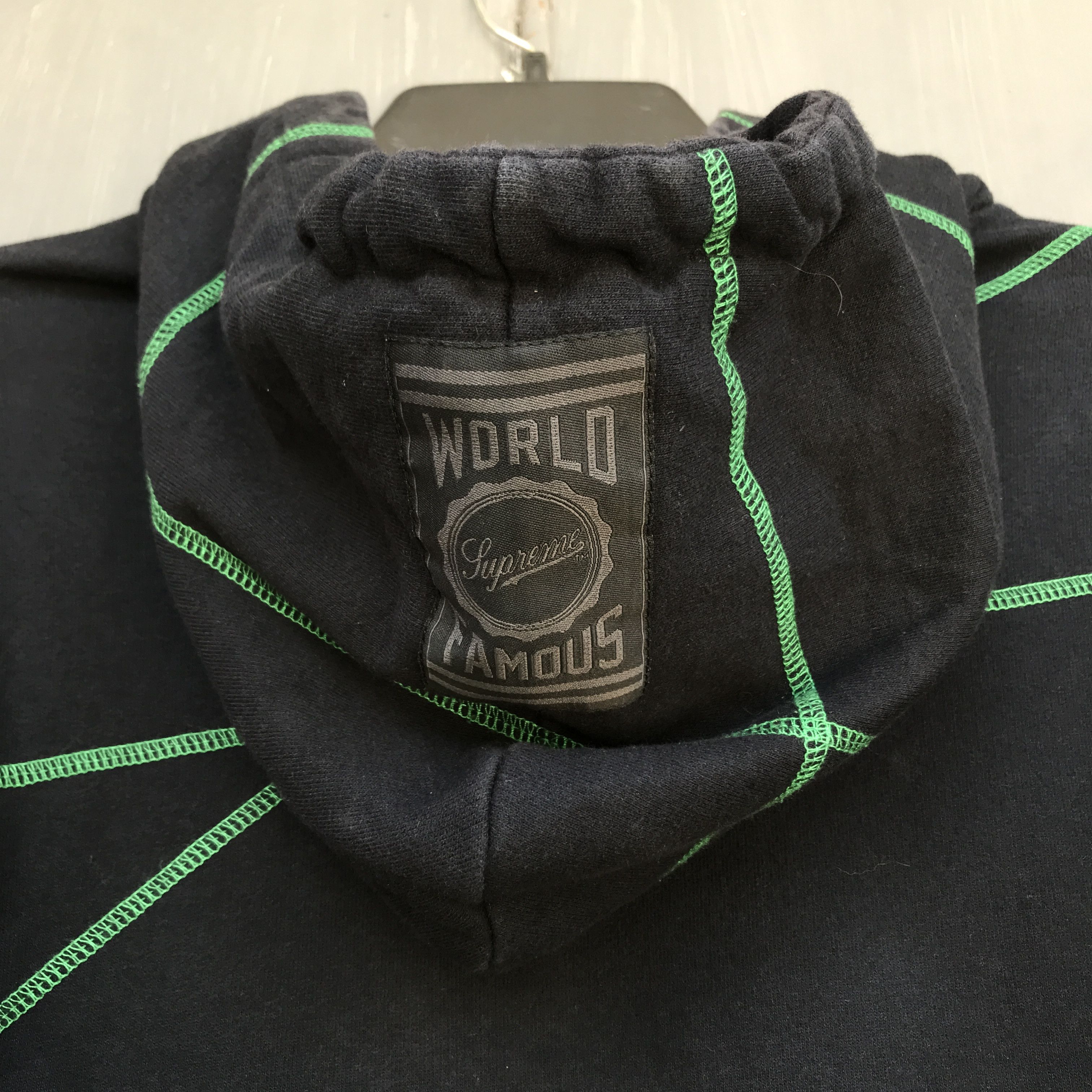 Supreme Supreme College Hoodie 2007 Black Size US XL / EU 56 / 4 - 8 Thumbnail