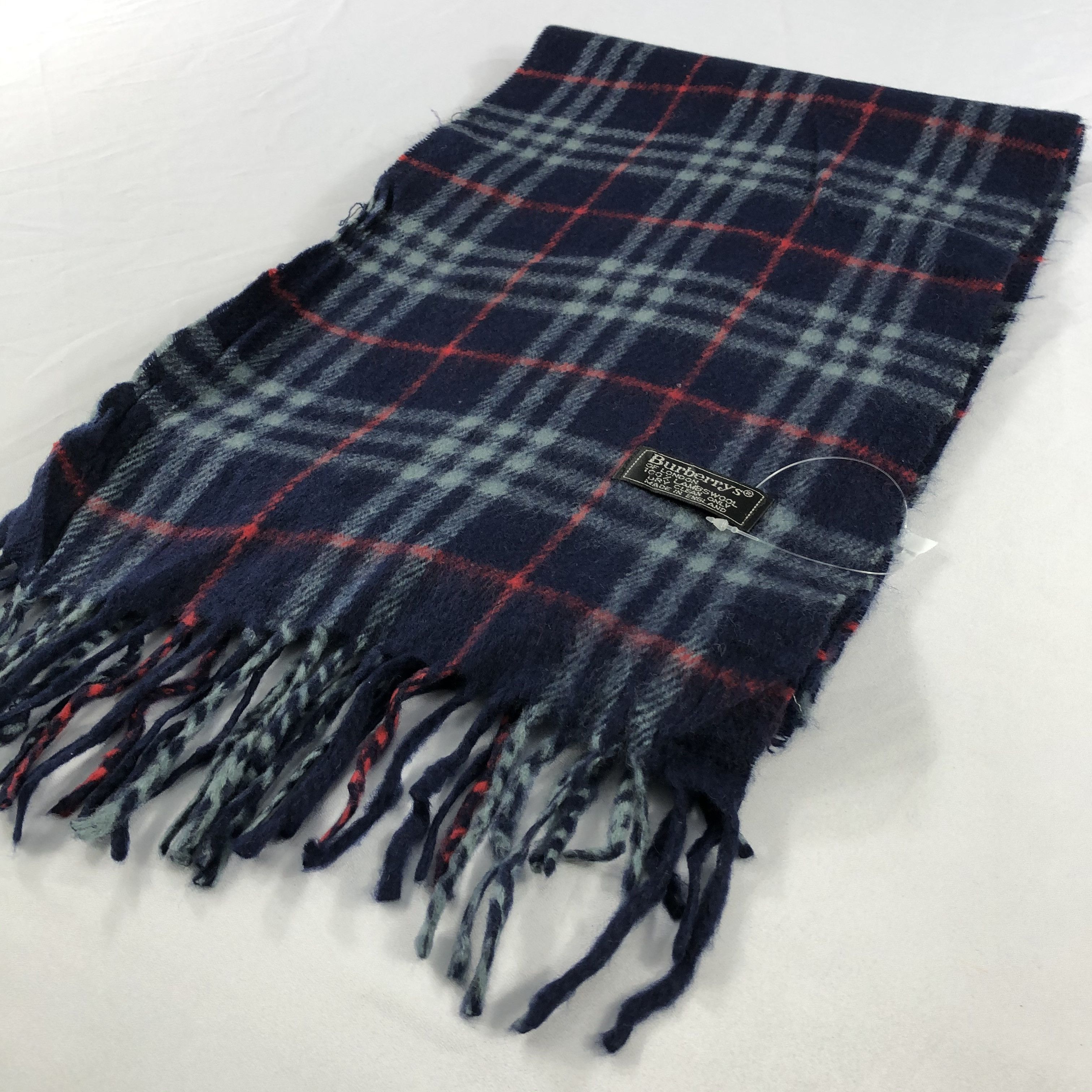 Burberry × Vintage Vintage Burberry Scarf - WW3312 Size ONE SIZE - 3 Thumbnail