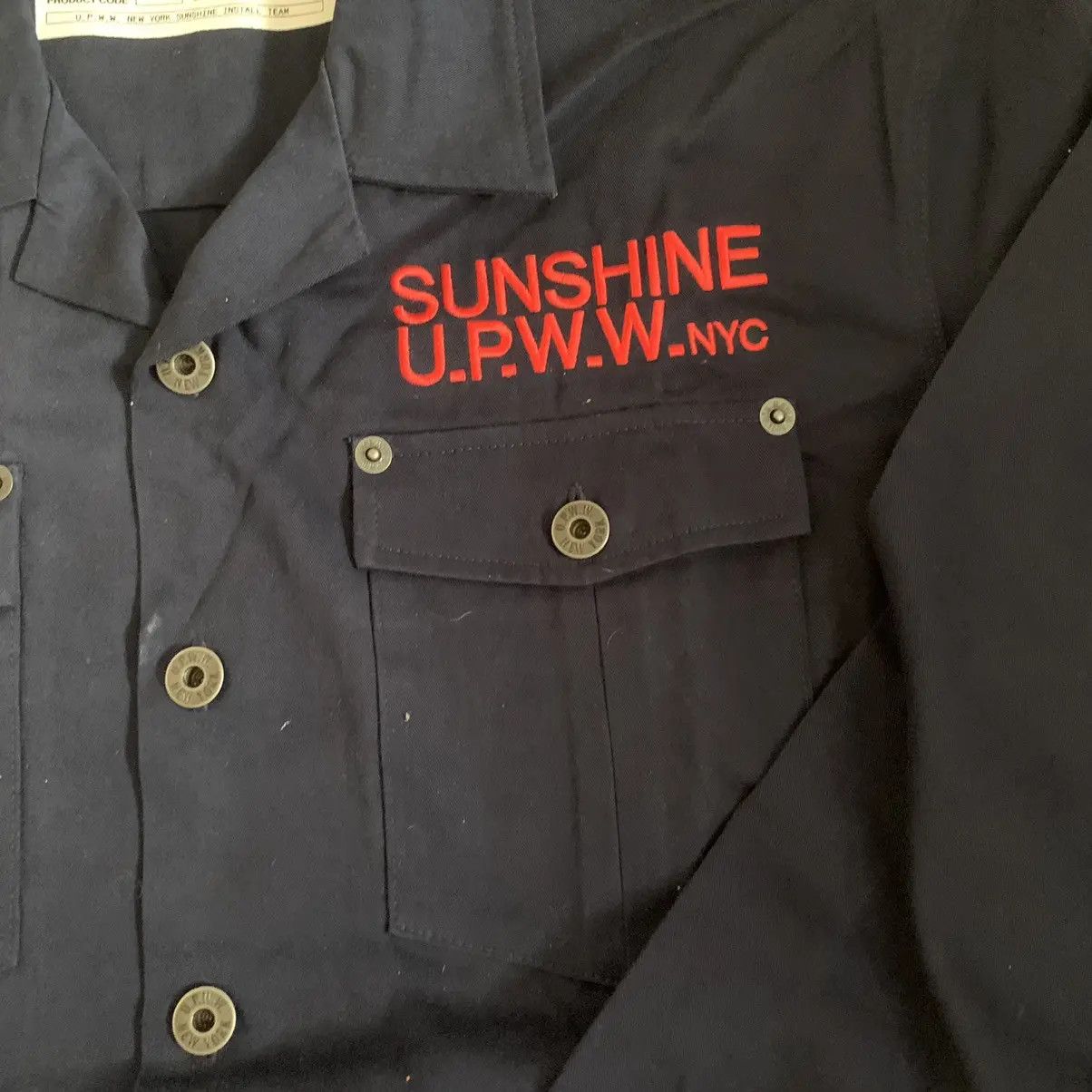 U.P.W.W. U.P.W.W. Pocket Shirt Work Blue L Size US L / EU 52-54 / 3 - 6 Thumbnail