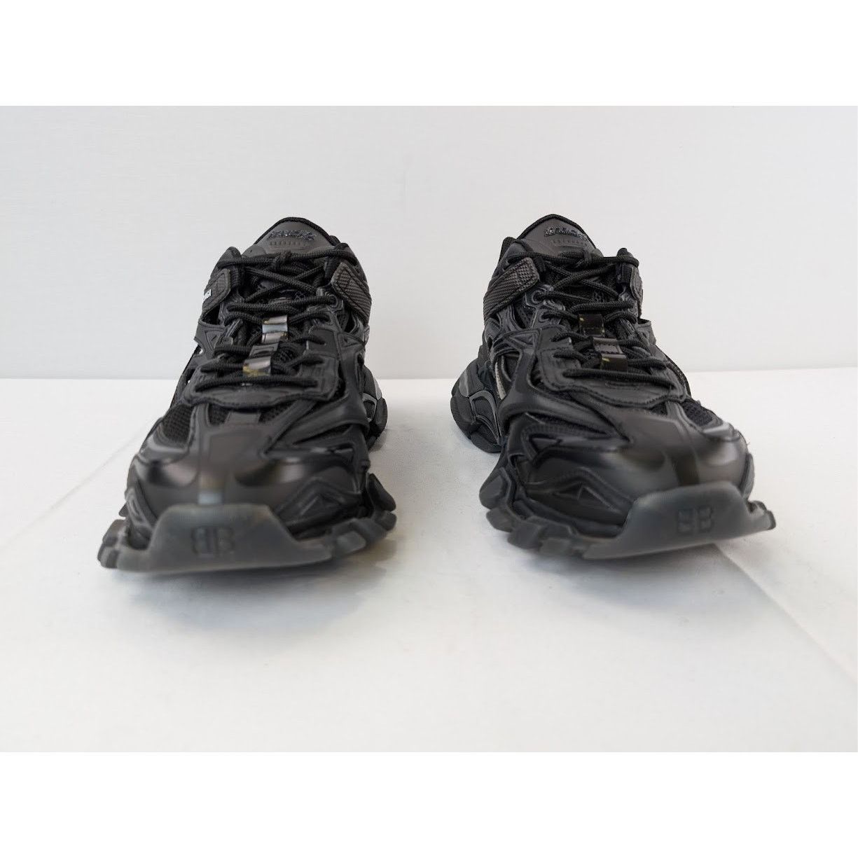 Balenciaga o1rshd1 Q:2 / Track.2 Open Sneakers in Black Size US 11 / EU 44 - 10 Thumbnail