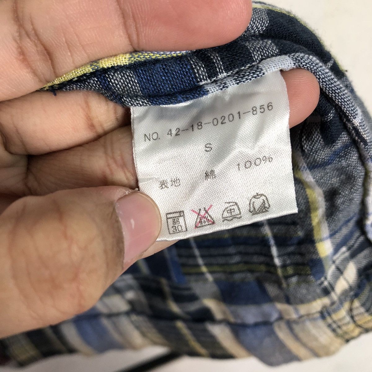 Beams Plus 📌Vintage Zipper Jacket Beams Tartan Design Issey Miyake Size US S / EU 44-46 / 1 - 21 Thumbnail