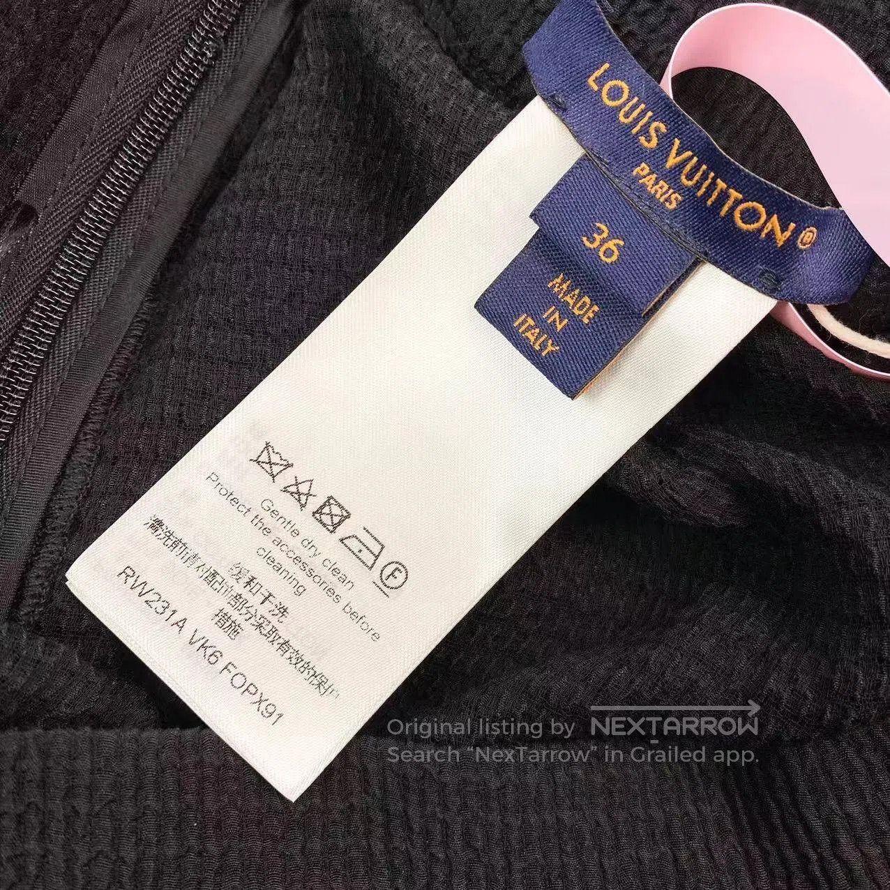 Louis Vuitton Louis Vuitton Design black trousers| Size 24" / US 00 / IT 34 - 4 Thumbnail