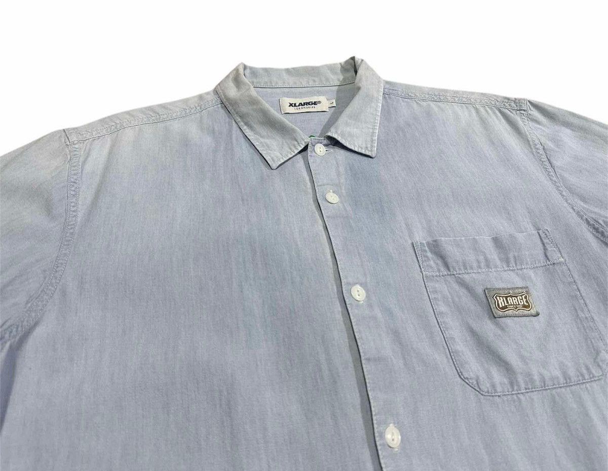 Japanese Brand 🔥Y2K Vintage X-Large Shirt Ape Head Big Logo Size US L / EU 52-54 / 3 - 6 Thumbnail