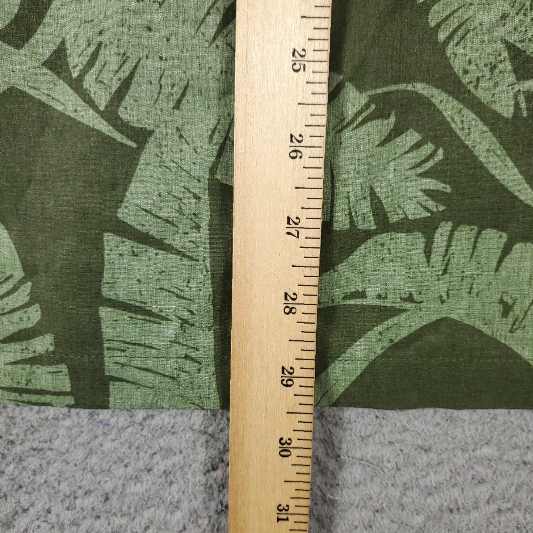 Onia Onia Shirt Mens XL Green Hawaiian Camp Button-Up Short Sleeve Geometric Size US XL / EU 56 / 4 - 4 Thumbnail