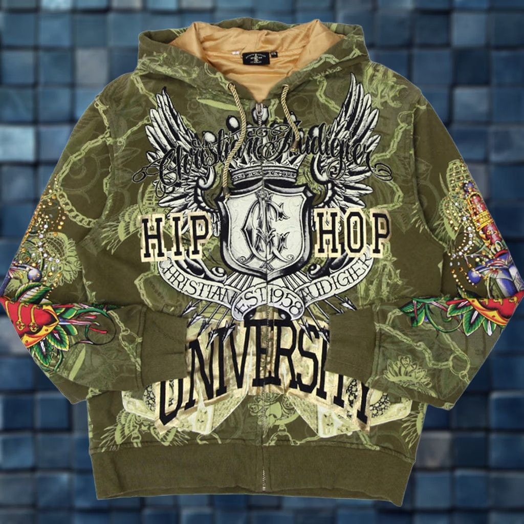 Christian Audigier × Japanese Brand × Vintage Christian Audigier