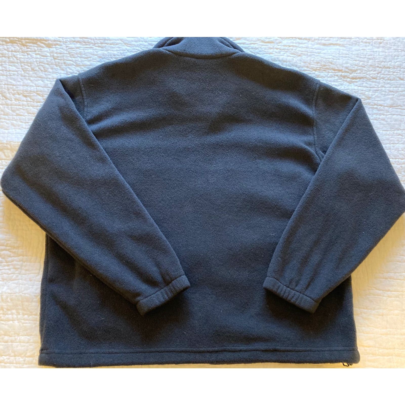 Vintage Columbia Jacket Fleece Men Black Full Zip Size L Large Regular Sweater, Solid, Polyester, Full Zip, Pre-owned, USPS Priority Mail Size US L / EU 52-54 / 3 - 5 Thumbnail