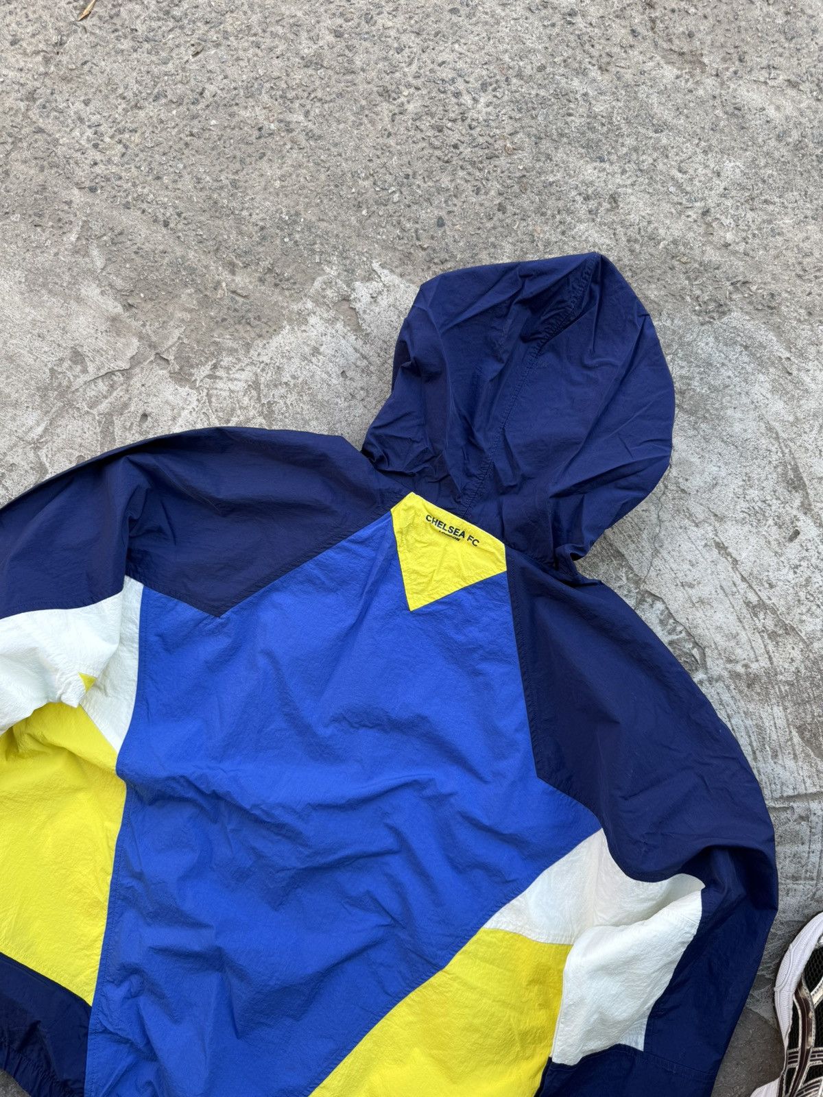 Nike Nike Y2K Chelsea Track Soccer Nylon Blokecore Drill Jacket Size US M / EU 48-50 / 2 - 15 Thumbnail