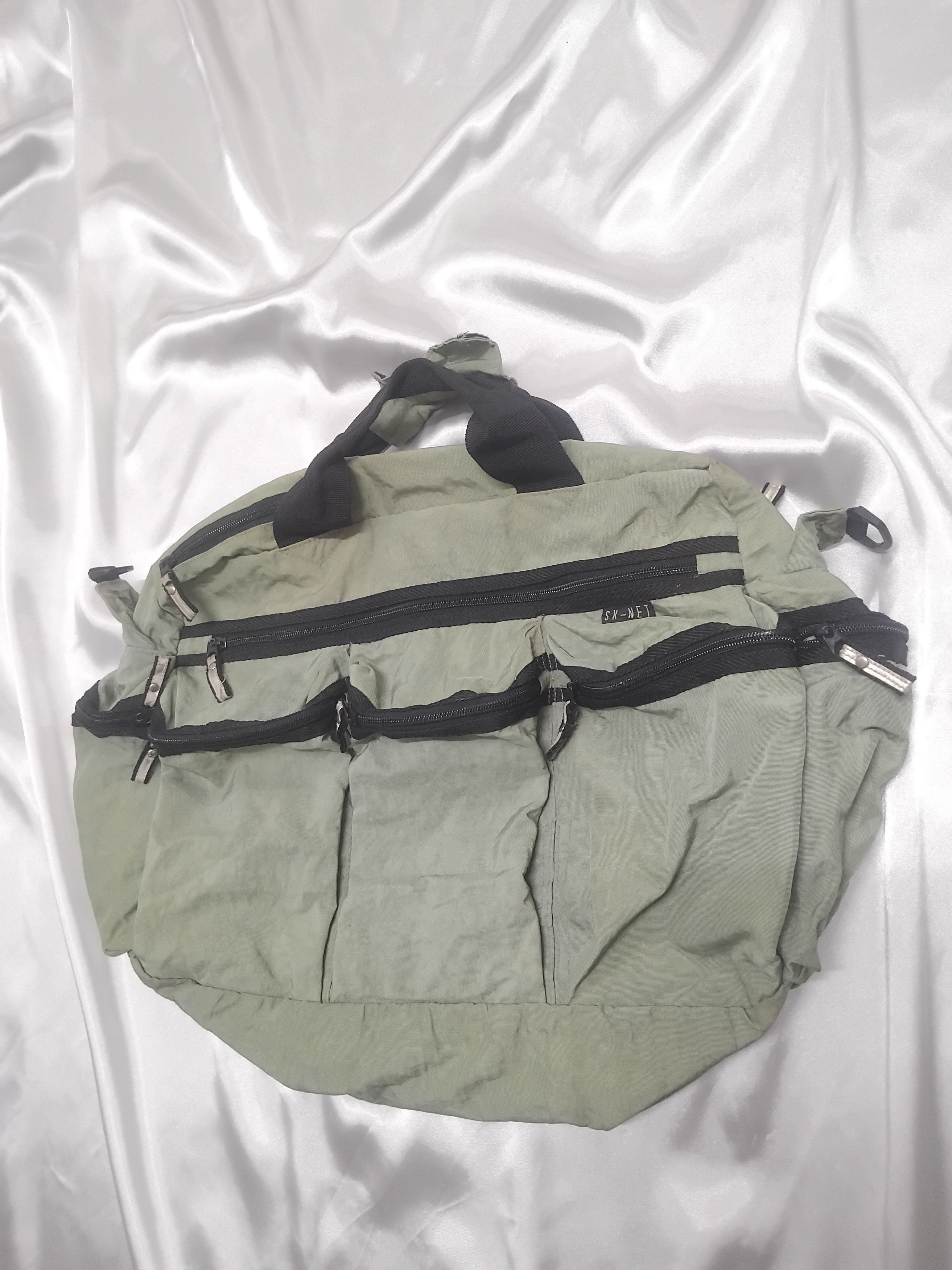 PPFM SK-NET Multipocket sage green colour Japanese bag Size ONE SIZE - 9 Thumbnail