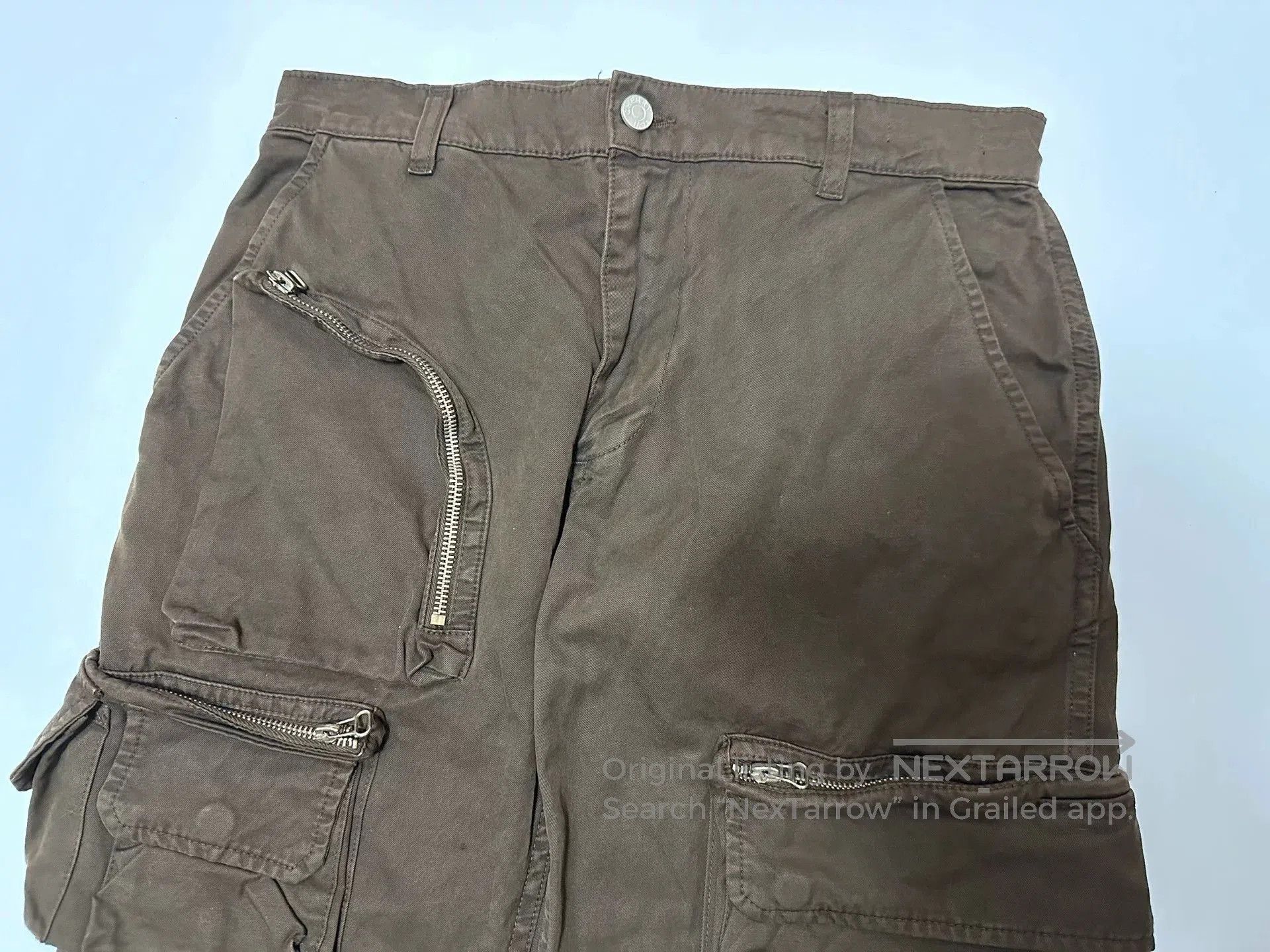 Cherry LA brown cargo pants made in usa. Size US 28 / EU 44 - 2 Thumbnail