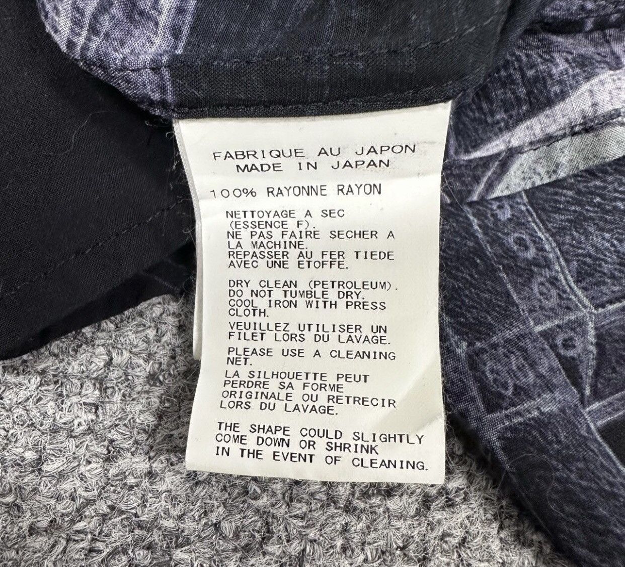 Yohji Yamamoto Yohji Yamamoto Yohji Steel Crow Long Shirt2412-Nextarrow Size US M / EU 48-50 / 2 - 8 Thumbnail