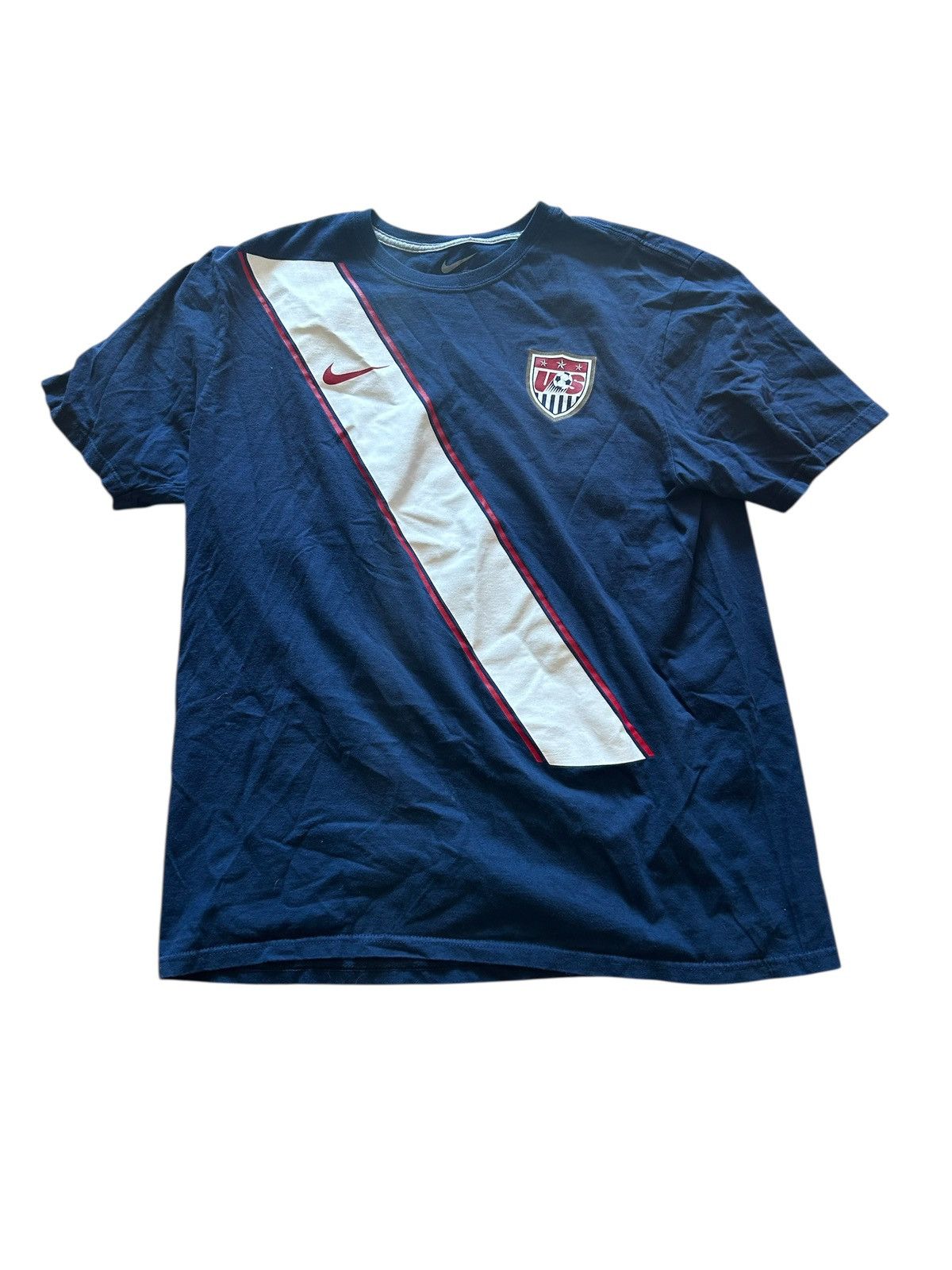 Nike Vintage Nike USA soccer tee Size US XL / EU 56 / 4 - 1 Thumbnail