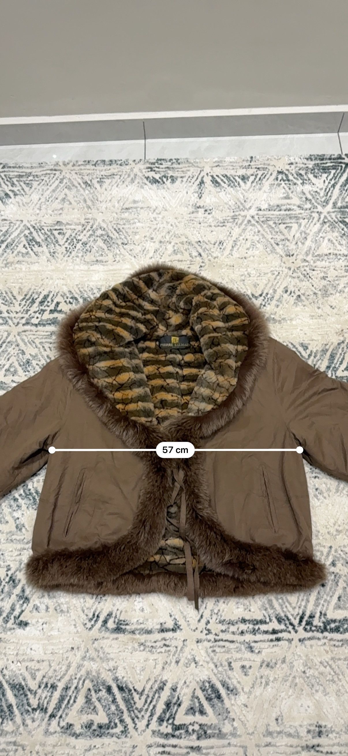Pierre Balmain VTG Pierre Balmain Fur Lining Jacket Size US L / EU 52-54 / 3 - 11 Thumbnail