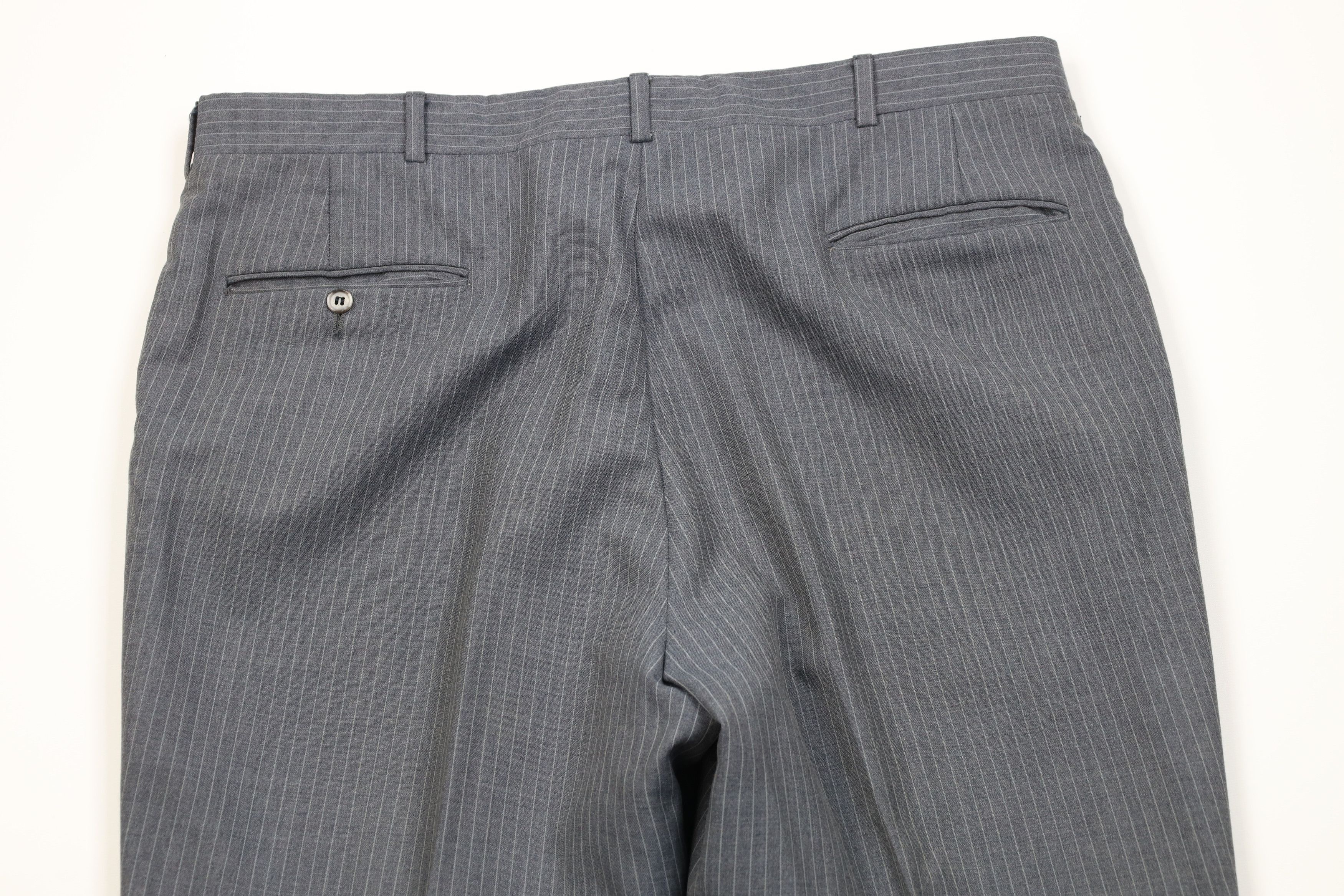 Vintage Vintage 70s Streetwear Pinstriped Bell Bottoms Pants USA Size US 38 / EU 54 - 13 Thumbnail
