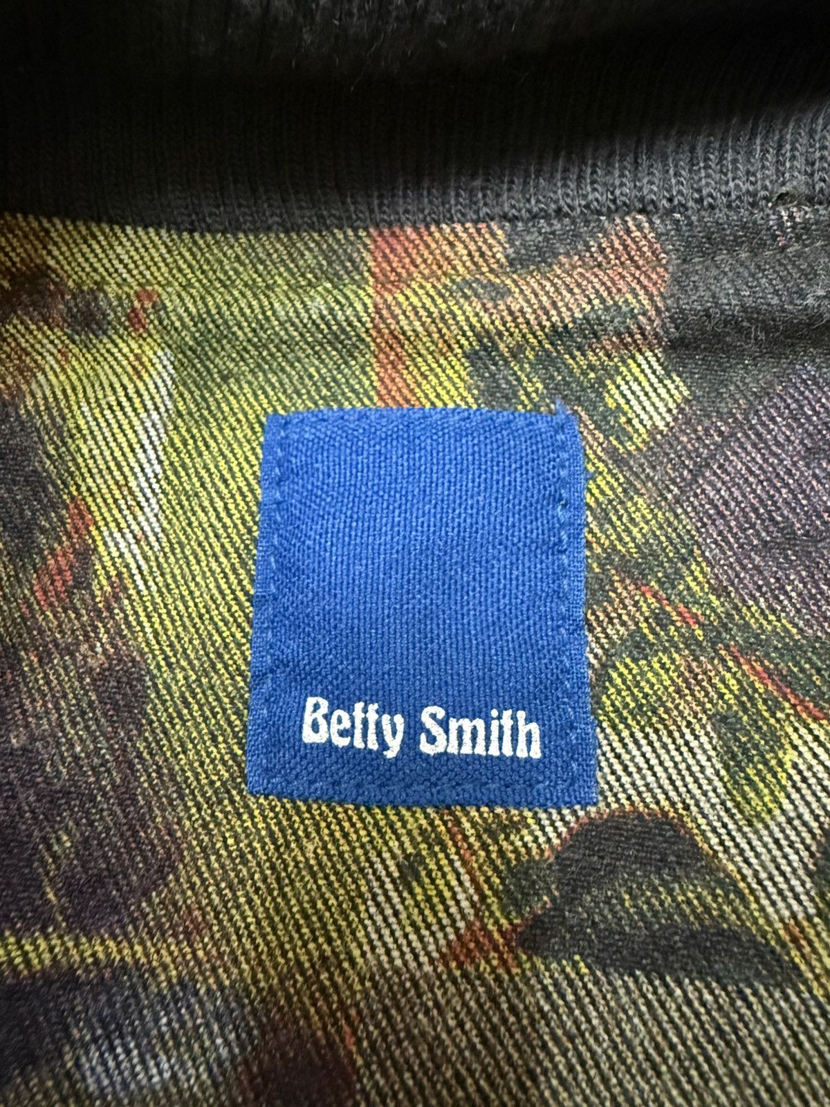 Japanese Brand Betty Smitch Button Snap Bomber Jacket Size XS / US 0-2 / IT 36-38 - 6 Thumbnail