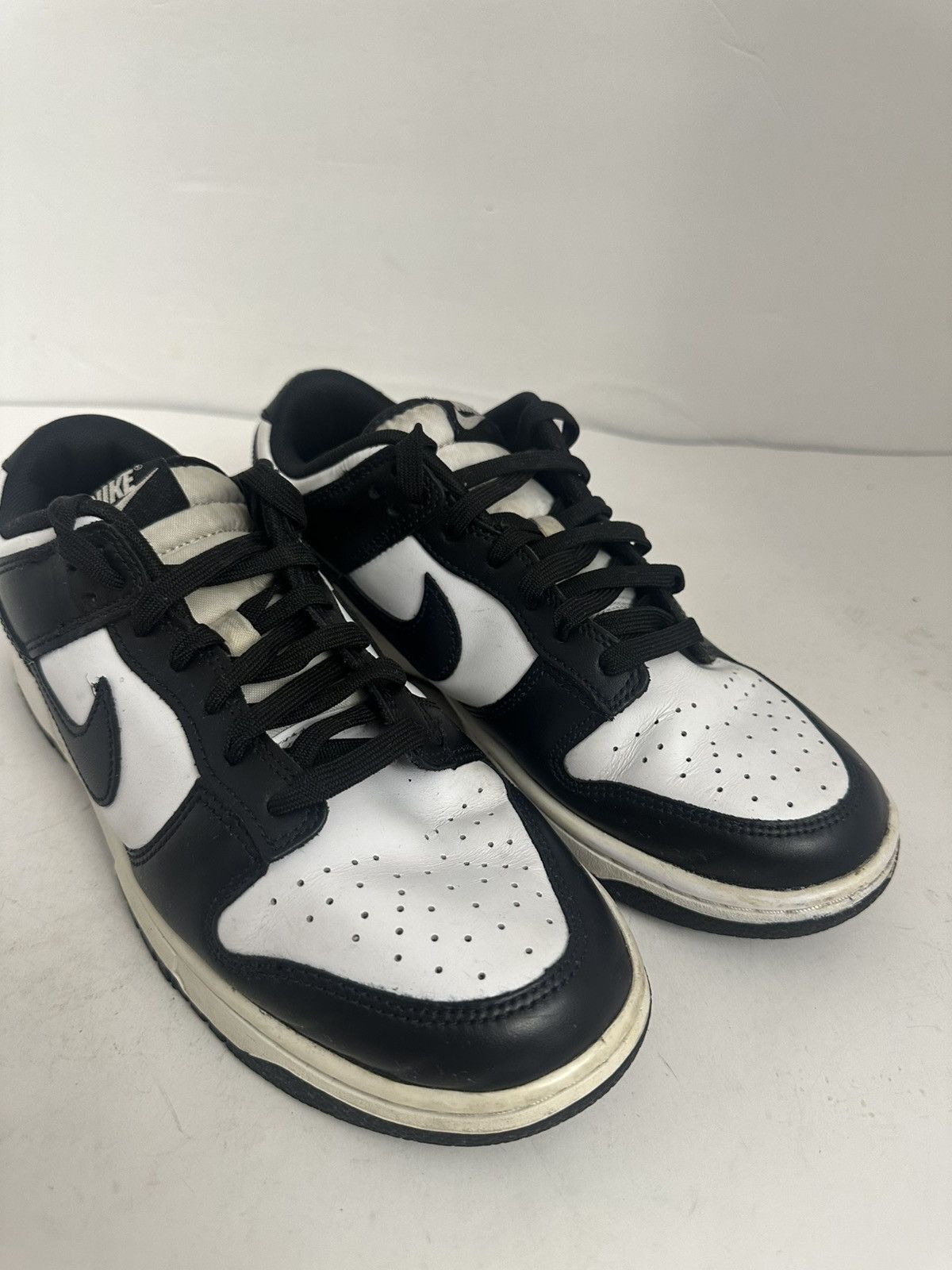 Nike Nike Dunk Low Retro Black White Colorblock Size US 9 / EU 42 - 2 Thumbnail