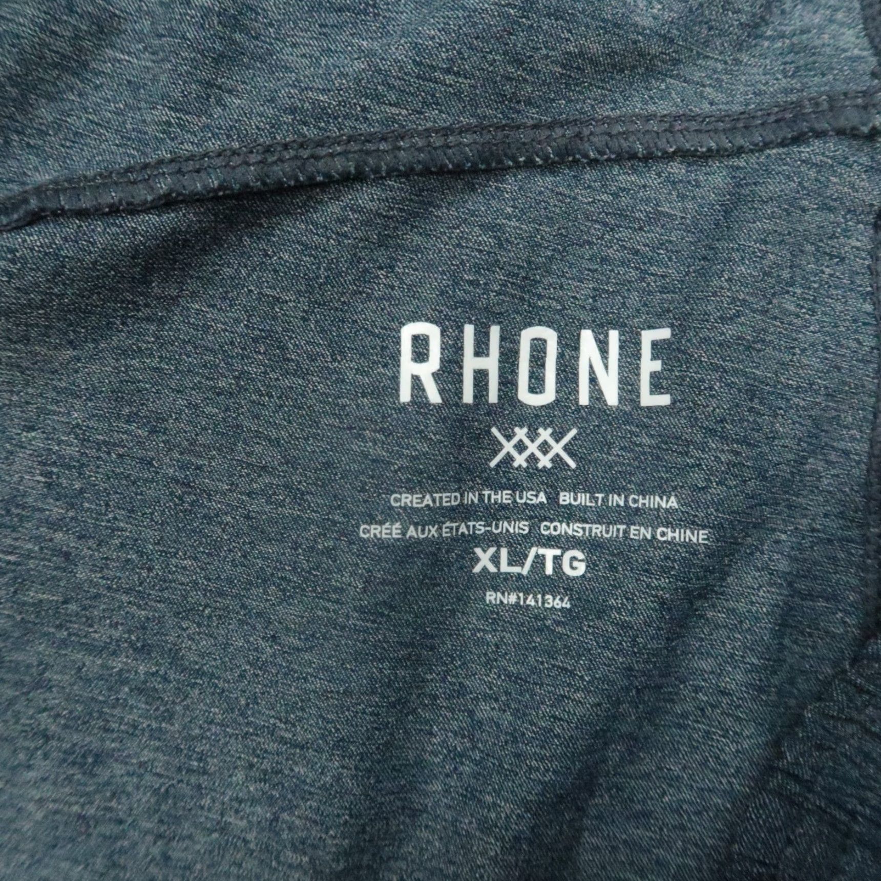 Rhone Rhone Pants Men Extra Large Blue Performance Jogger Zip Pockets Training XL Size US 36 / EU 52 - 4 Thumbnail