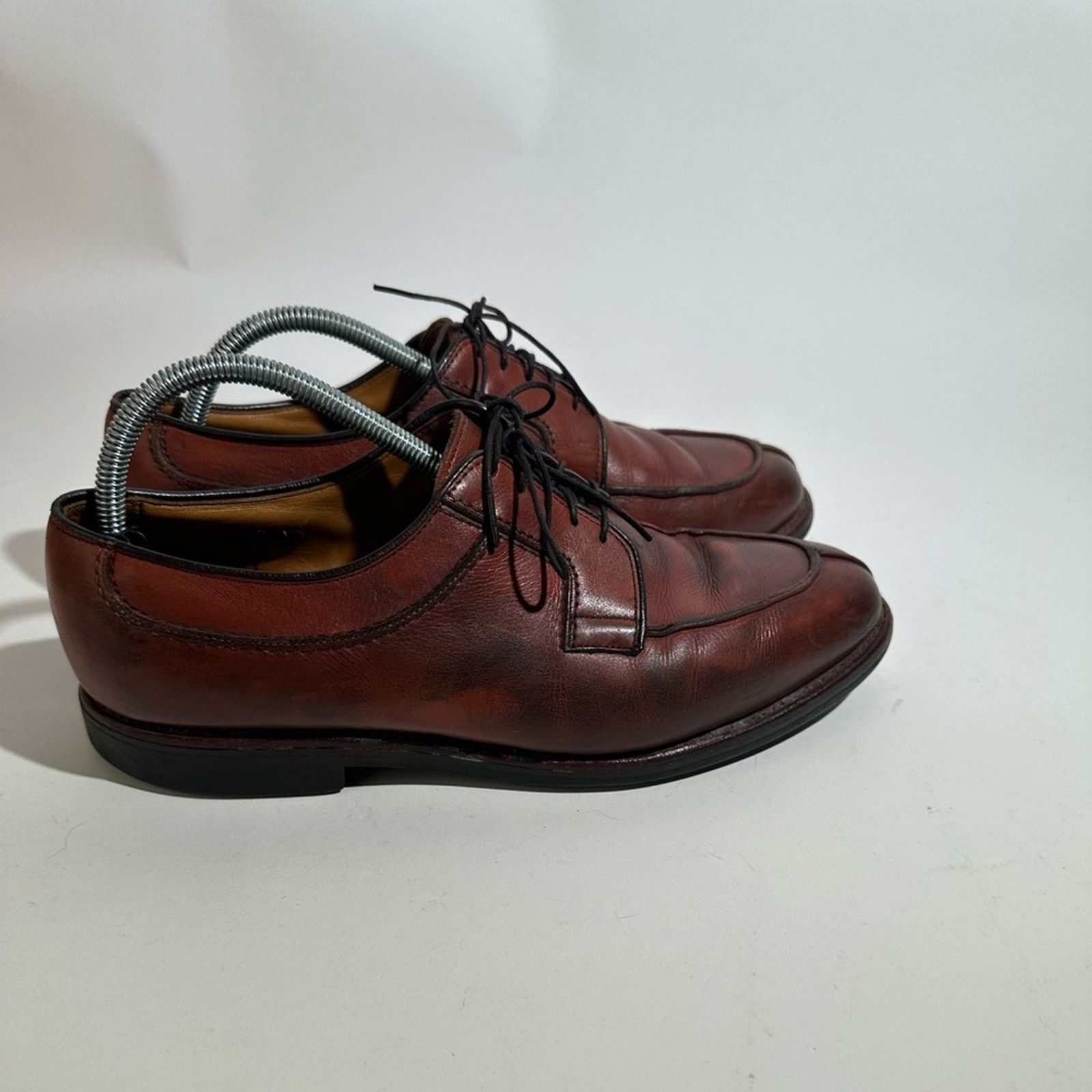 Allen Edmonds Allen Edmonds Stockbridge 3753 Split Toe Blucher Dress Shoes Size US 9.5 / EU 42-43 - 4 Thumbnail