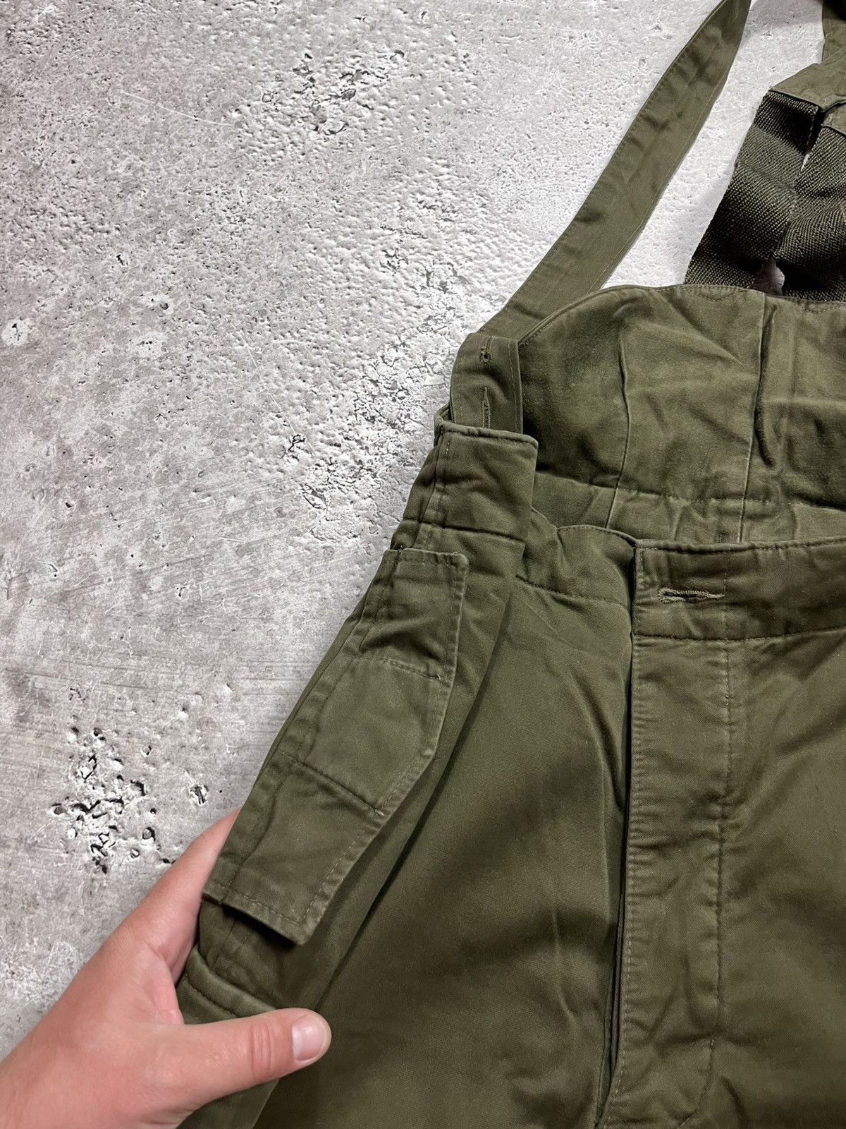 Other Vintage Austrian Army Field Overalls Olive Green Cargo Pants Size US 36 / EU 52 - 8 Thumbnail