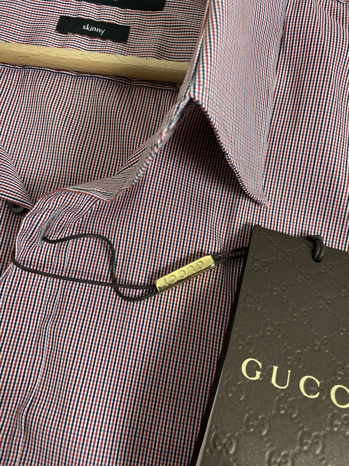 Gucci Gucci shirt size 43/17 Xl new Size US XL / EU 56 / 4 - 6 Thumbnail