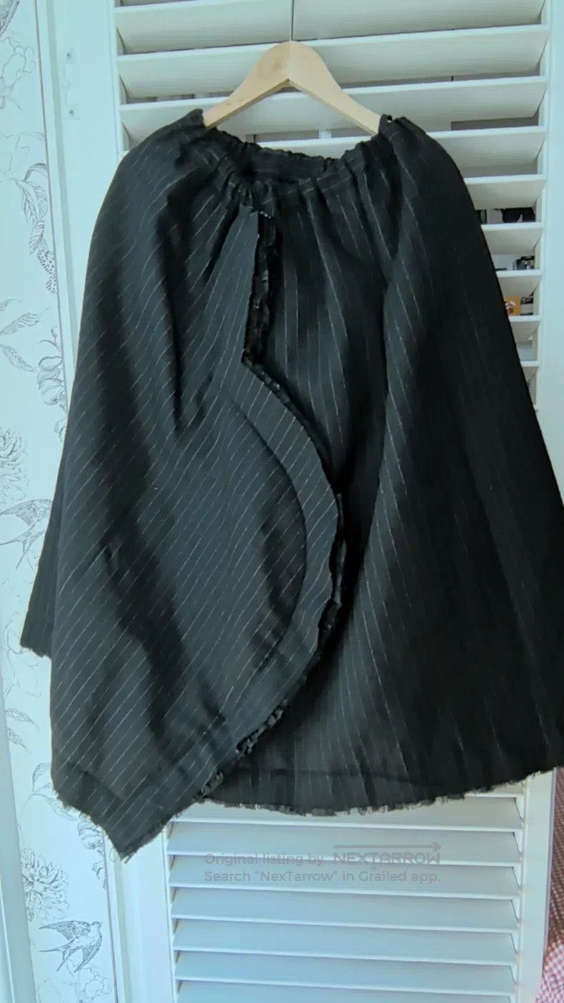Comme des Garcons Comme Des Garcons size S Asymmetrical Striped Long Skirt Size 23" - 1 Thumbnail
