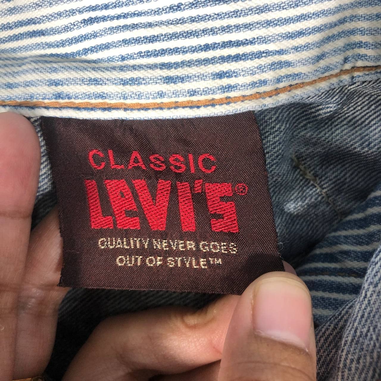 Levi's Classic Levi's Strauss Denim Jean Size US 34 / EU 50 - 8 Thumbnail