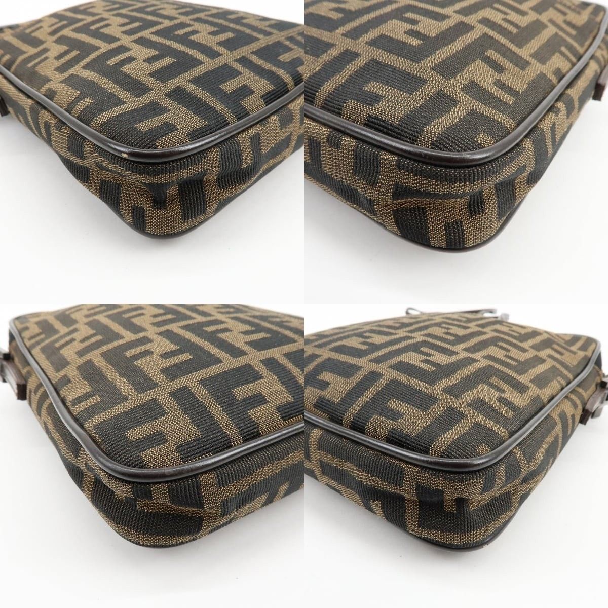 Fendi Fendi Zucca Crossbody Bag Brown Size ONE SIZE - 5 Thumbnail