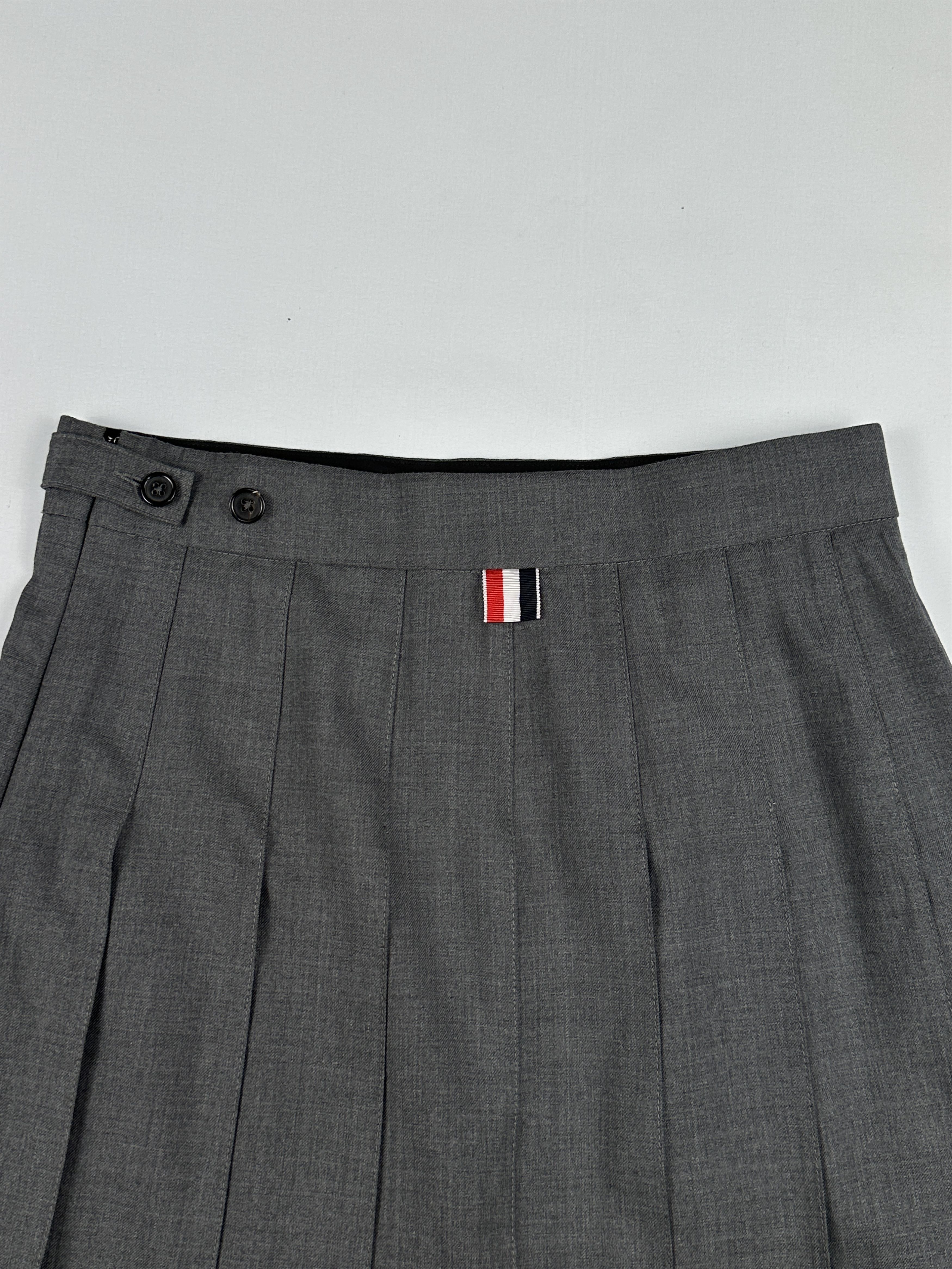 Thom Browne RWB Tab Pleated Mini Skirt Size 27" / US 4 / IT 40 - 8 Thumbnail