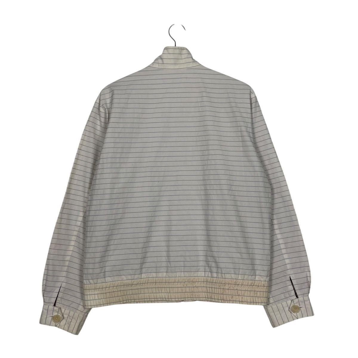 Raf Simons Rare Raf Simons SS07 Stripes Single R Bomber Jacket Size US S / EU 44-46 / 1 - 7 Thumbnail