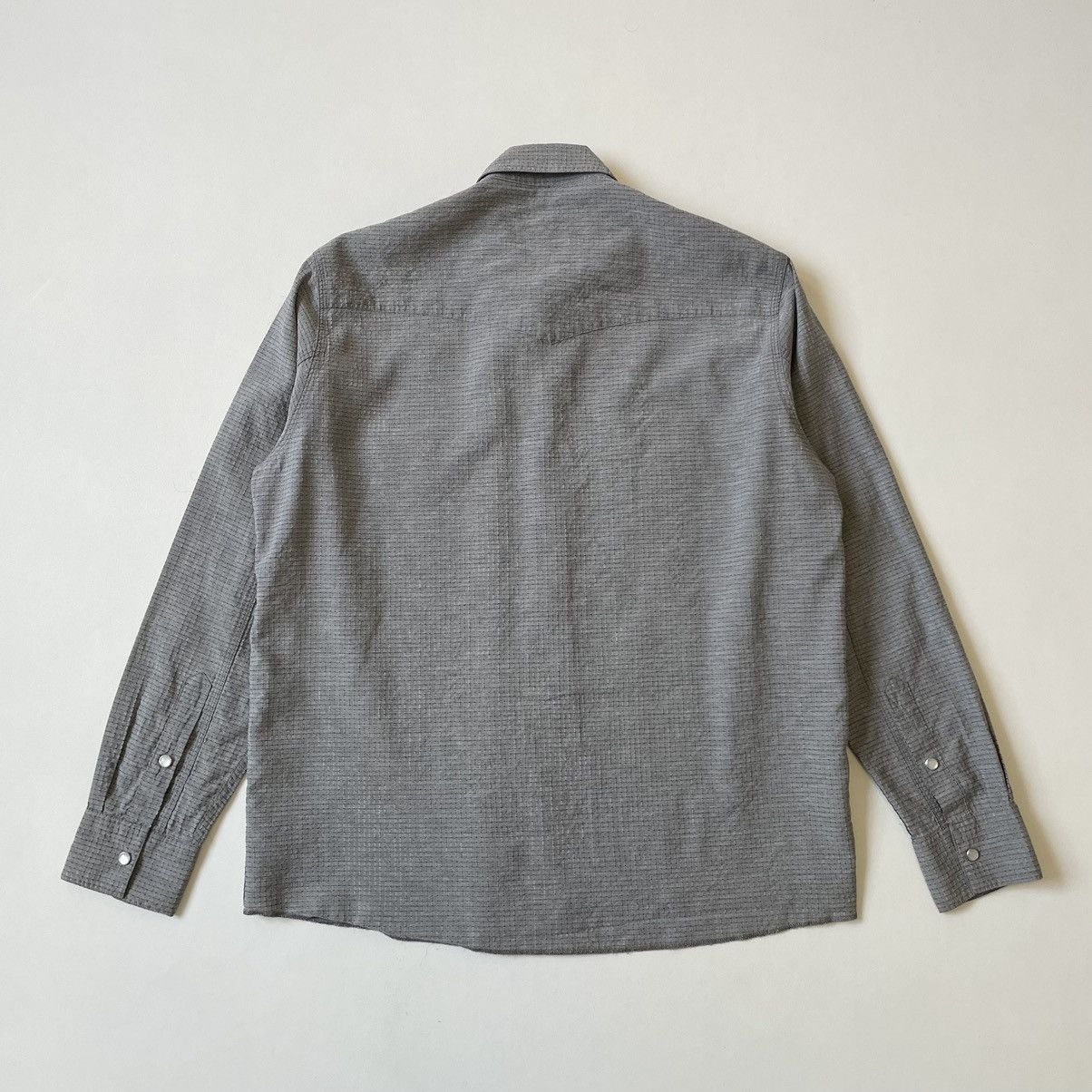 Our Legacy Sample ‘Grid Check Nylon’ Western Shirt Size US M / EU 48-50 / 2 - 11 Thumbnail