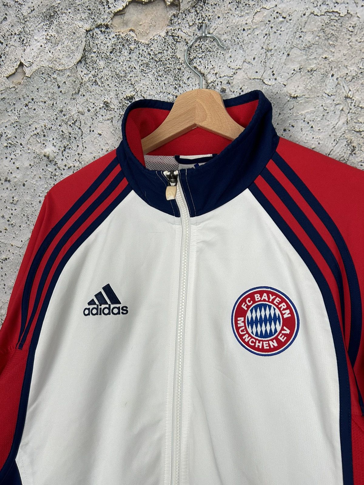 Adidas Vintage Bayern Munich Rare Jacket Sweatshirt Soccer Football Size US L / EU 52-54 / 3 - 3 Thumbnail