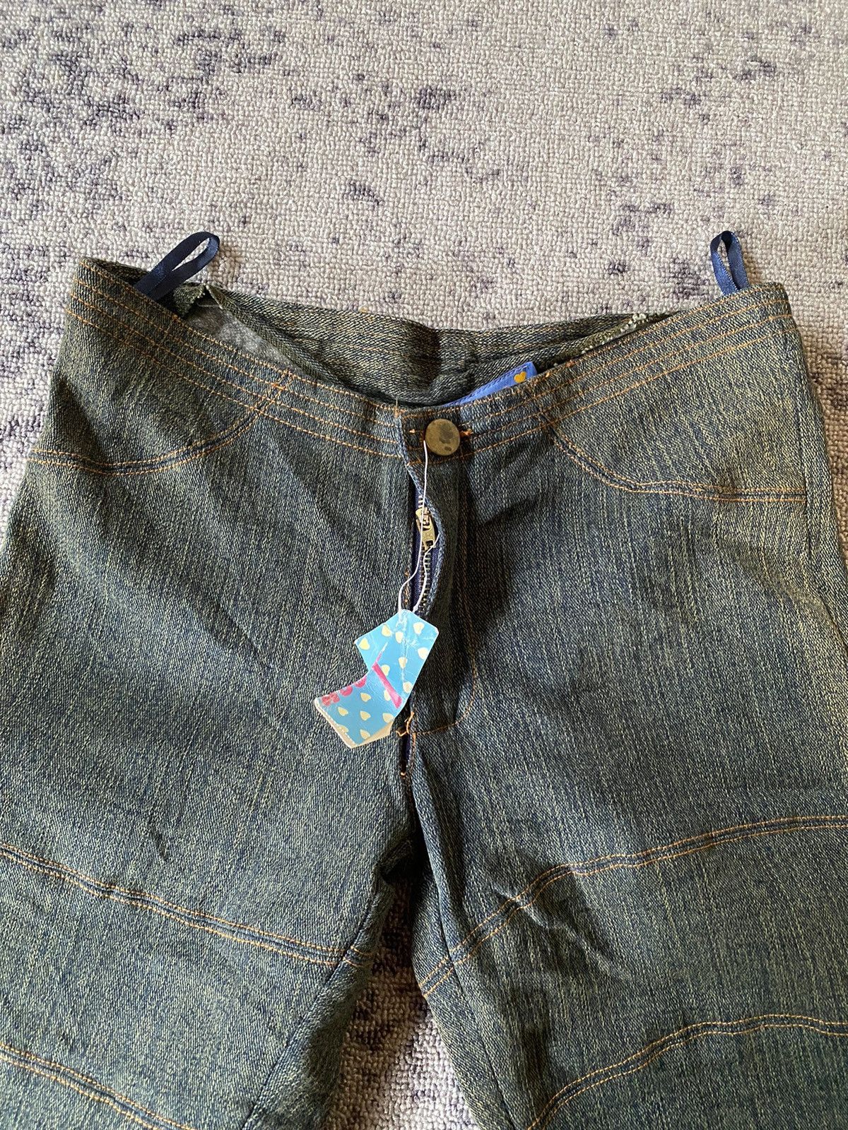Le Grande Bleu (L.G.B.) Y2k deep ifsixwasnine lgb goa style flare jeans Size US 28 / EU 44 - 7 Thumbnail