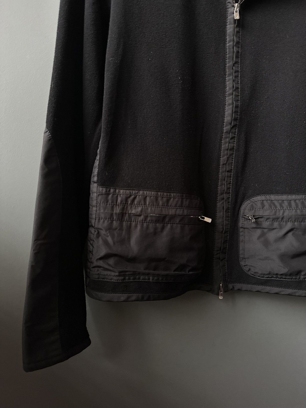 Frauenschuh Frauenschuh Black Wool Blend Zip Jacket Austria Size M Size M / US 6-8 / IT 42-44 - 4 Thumbnail