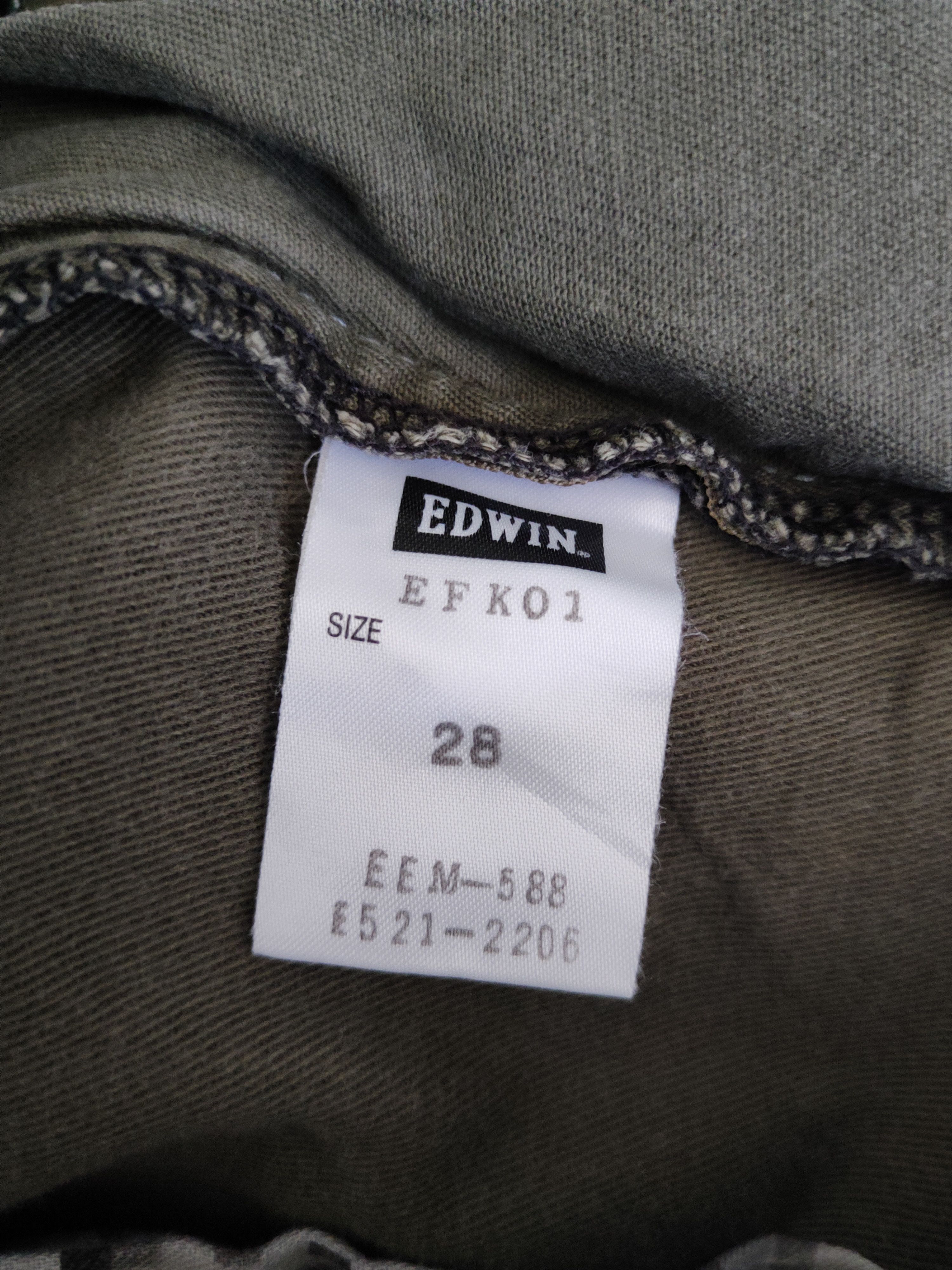 Edwin DL Edwin Efunction Dark Olive Multipocket Cargo Pants# 1946 Size US 28 / EU 44 - 16 Thumbnail