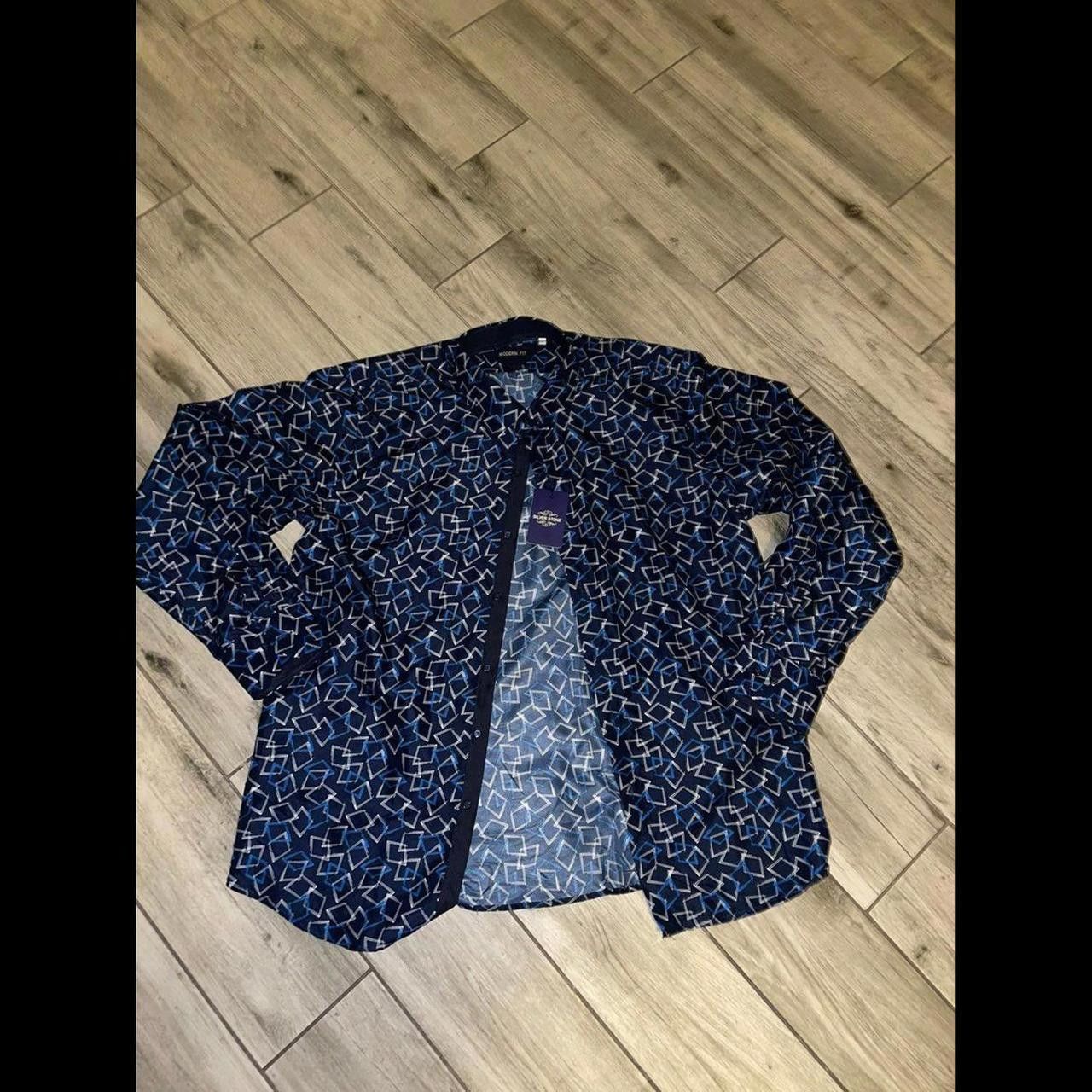 Designer Silver Stone Mens Long Sleeve Size US XXL / EU 58 / 5 - 1 Thumbnail