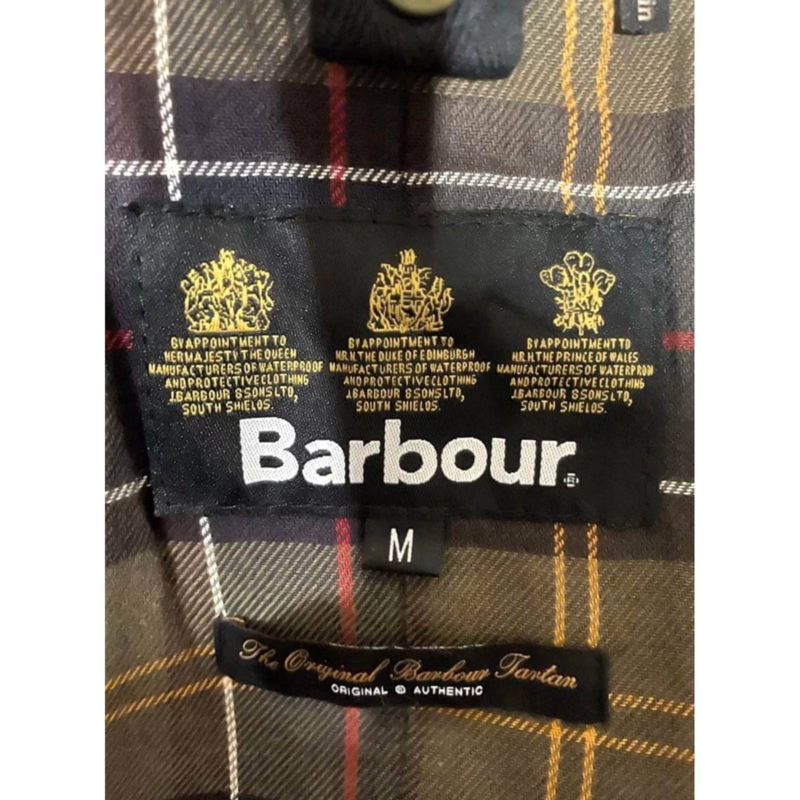 Barbour VINTAGE Barbour Ashby Waxed Jacket Olive M Mens Corduroy Collar Waxed Cotton Jacket Size US M / EU 48-50 / 2 - 3 Thumbnail
