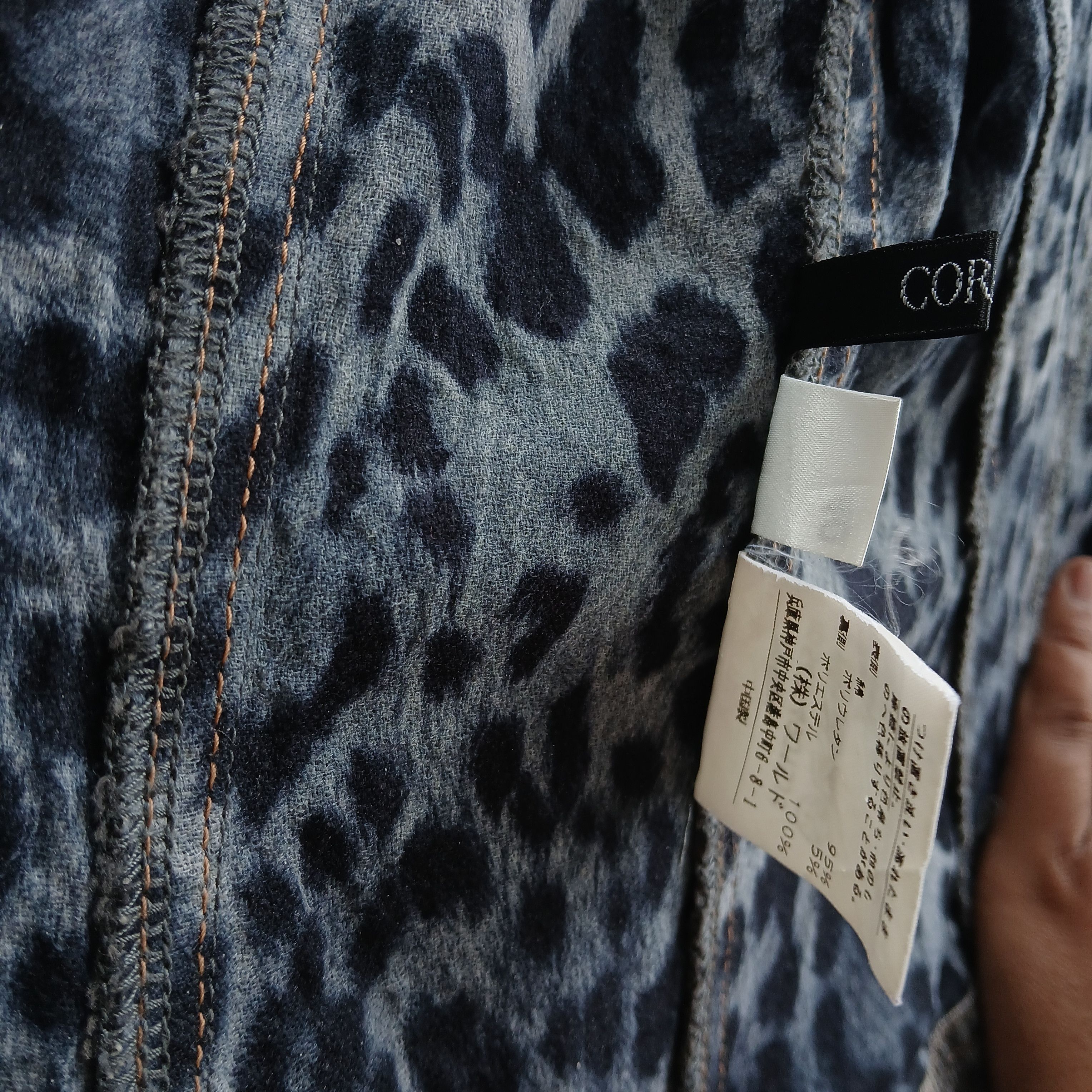 Japanese Brand Cordier japanese brand vkei style leopard denim jacket Size M / US 6-8 / IT 42-44 - 4 Thumbnail