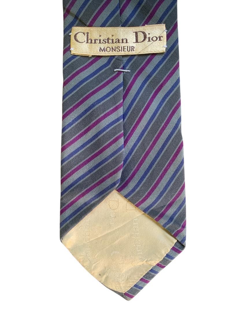 Christian Dior Monsieur × Designer Rare Design Vintage Christian Dior Monsieur Ties Size ONE SIZE - 3 Thumbnail