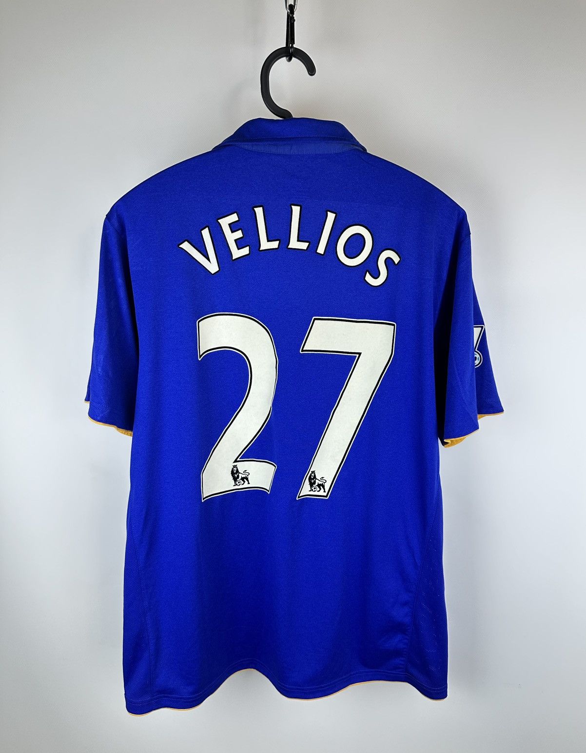 Le Coq Sportif Everton Jersey Vellios 27 Premier League Le Coq Sportif Sz L Size US L / EU 52-54 / 3 - 4 Thumbnail