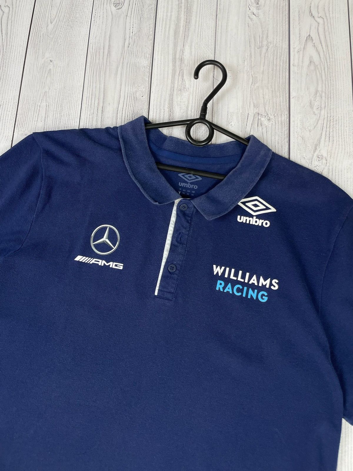 Umbro Vintage Umbro mercedes Williams racing size L-XL Size US L / EU 52-54 / 3 - 3 Thumbnail