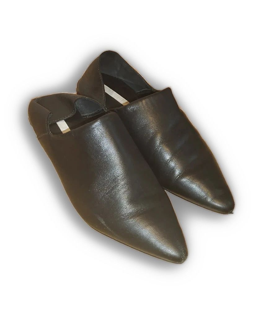 H&M H&M Black Leather Clogs - Size 7 US - Excellent condition Size US 7 / IT 37 - 1 Thumbnail
