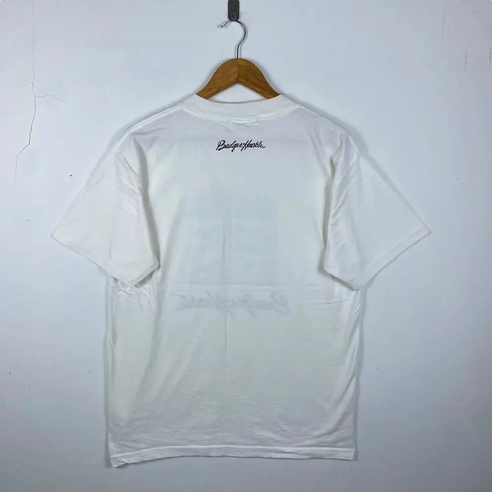 Vintage Vintage 90's BADGER HACKLE Fishing Hook Graphic Tee Shirt Size US L / EU 52-54 / 3 - 4 Thumbnail