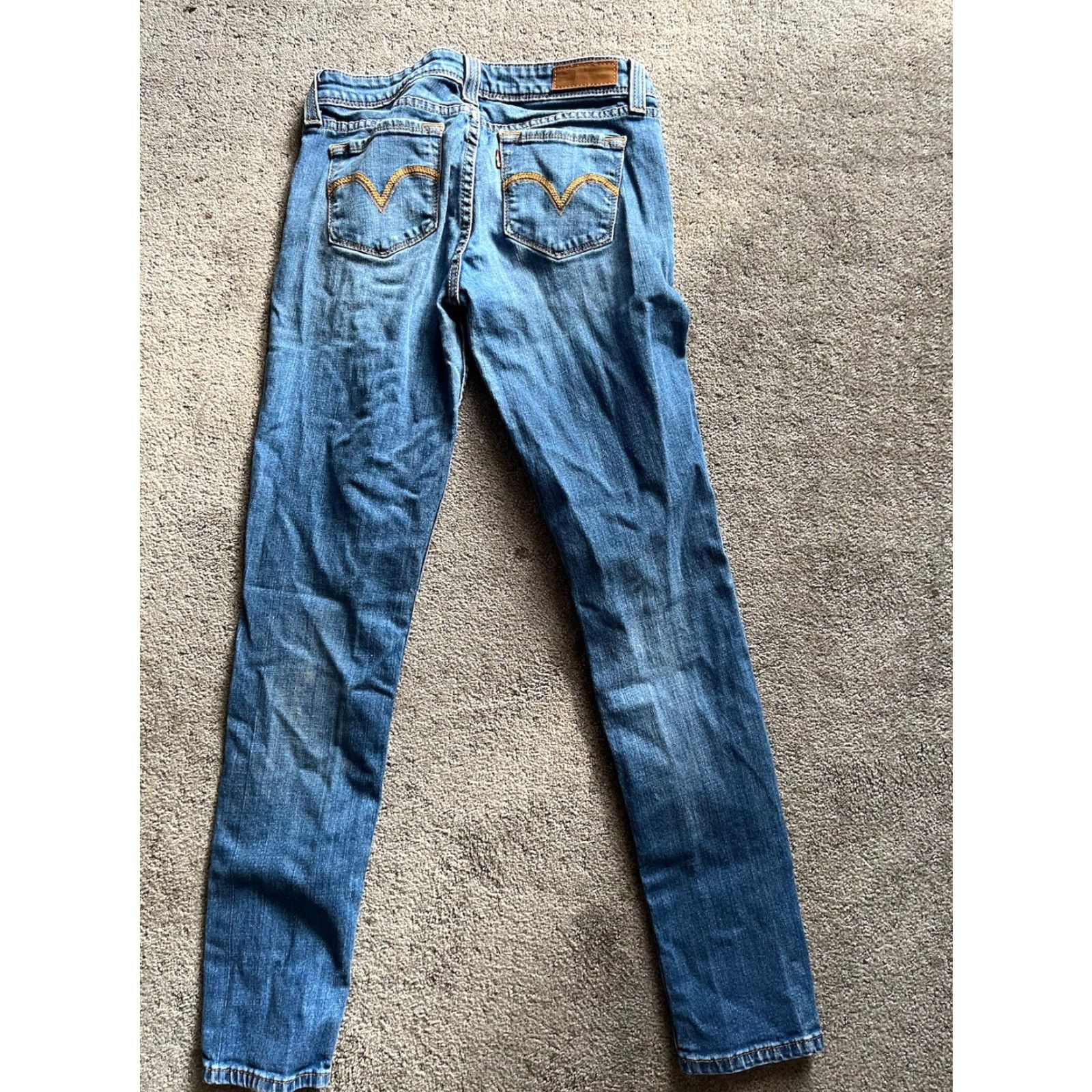 Denime LEVIS Demi Curve Classic Skinny WOMENS DENIM JEANS SIZE 7/28 Size 28" / US 6 / IT 42 - 3 Thumbnail