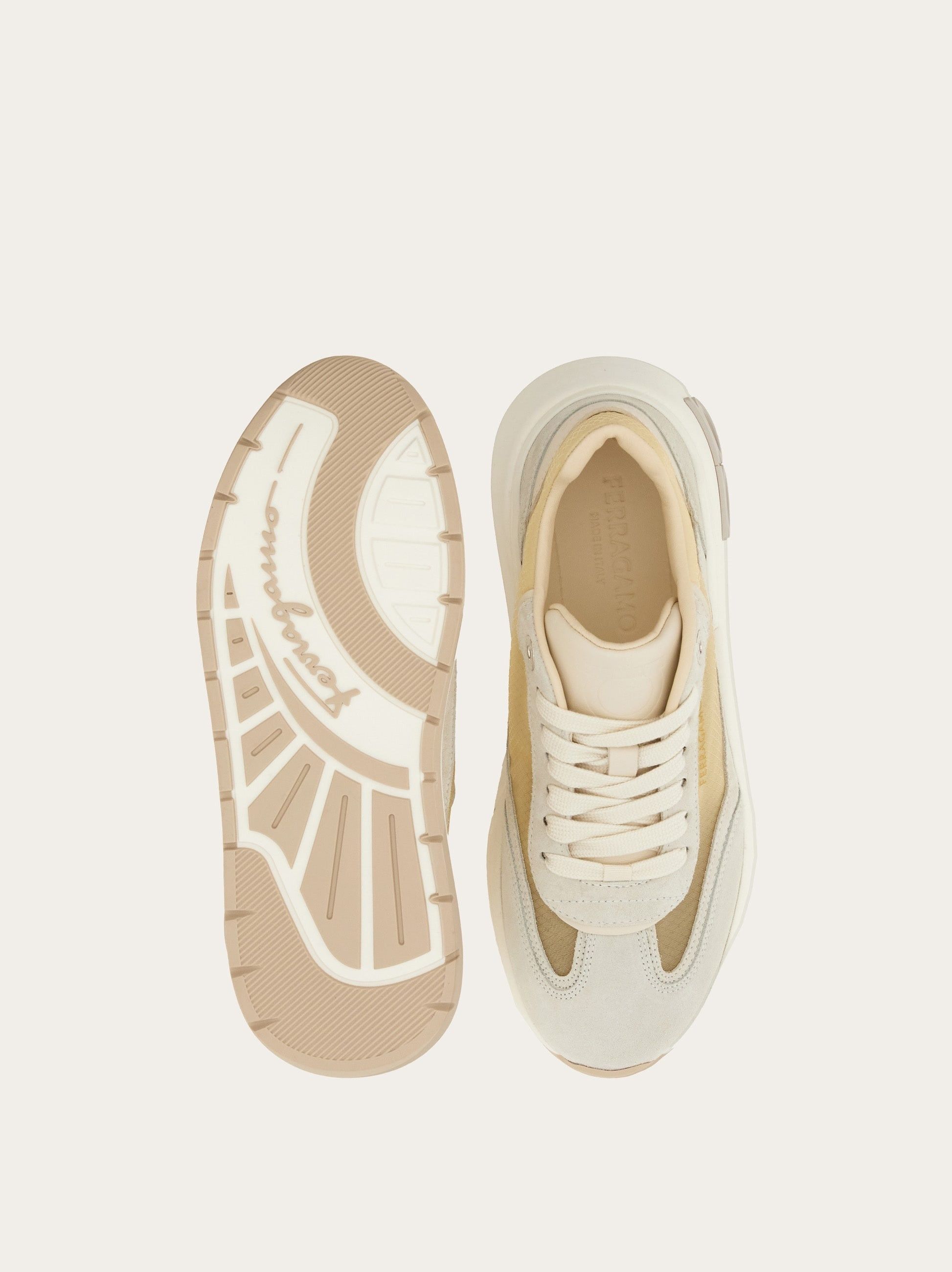 Salvatore Ferragamo o1s1rm0924 Gancini Low-Top Sneakers in Multicolor Size US 7.5 / IT 37.5 - 4 Thumbnail