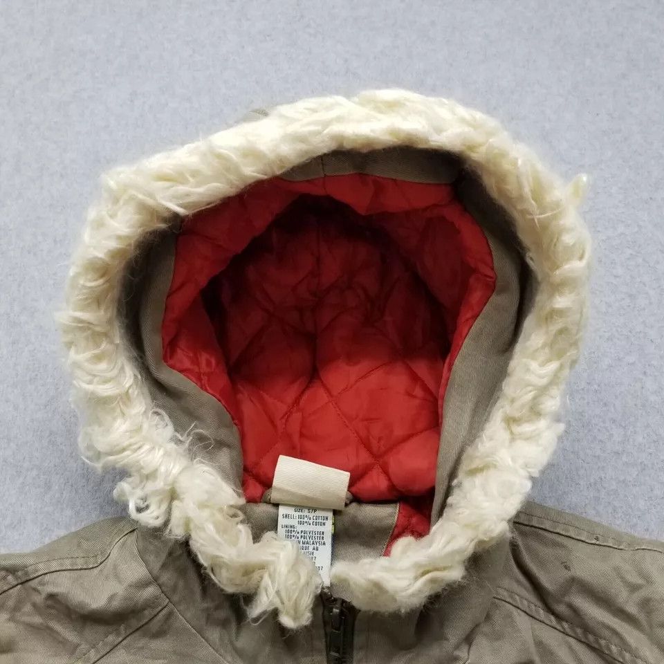 Other Roxy Jacket Womens Small Full Zip Buttons Hooded Cotton Size S / US 4 / IT 40 - 5 Thumbnail