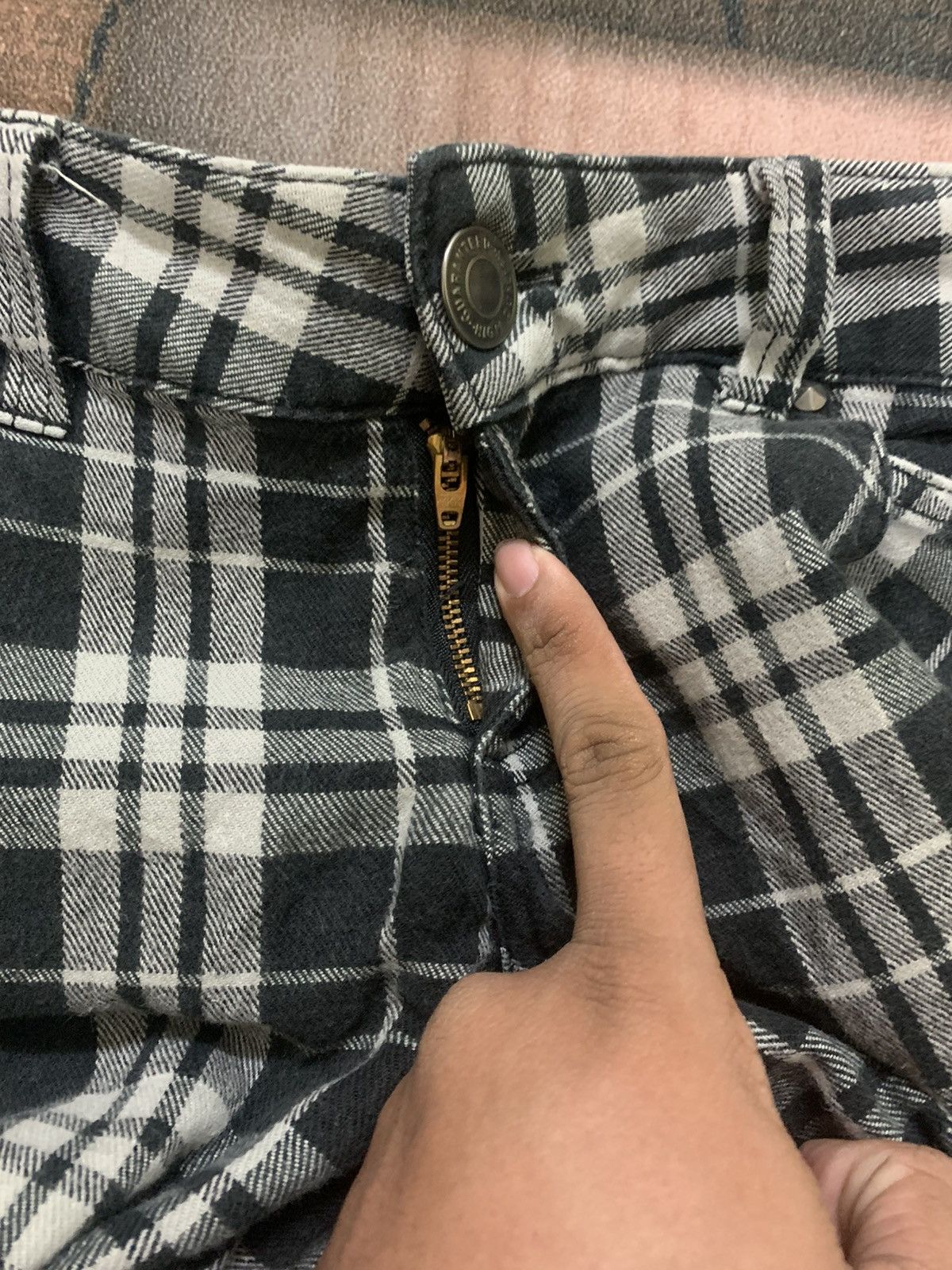 20471120 × Japanese Brand × Le Grande Bleu (L.G.B.) PUNK style sorridere pant flannel design Size US 30 / EU 46 - 10 Thumbnail
